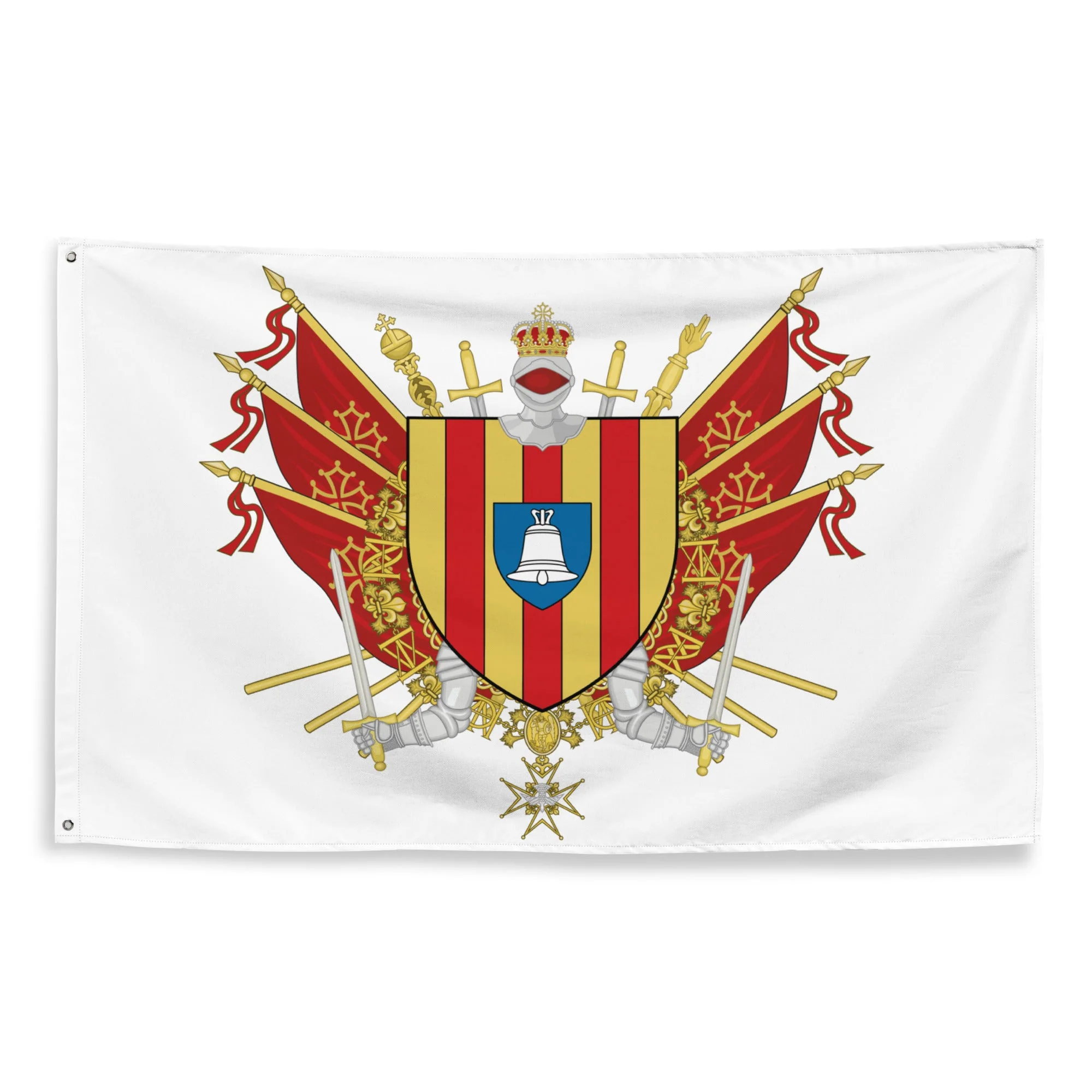 Drapeau - Blason de l'Ariège (09)
