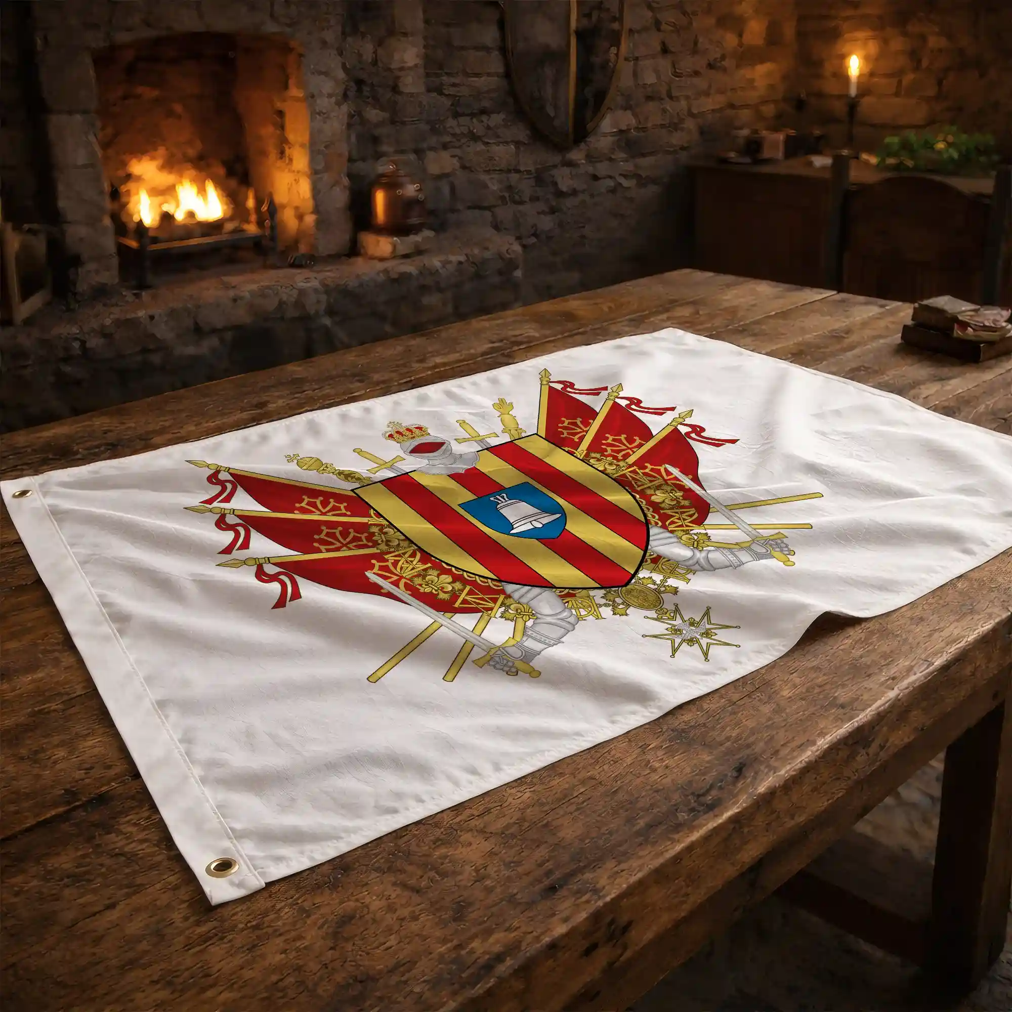 Drapeau - Blason de l'Ariège (09) - Image 2