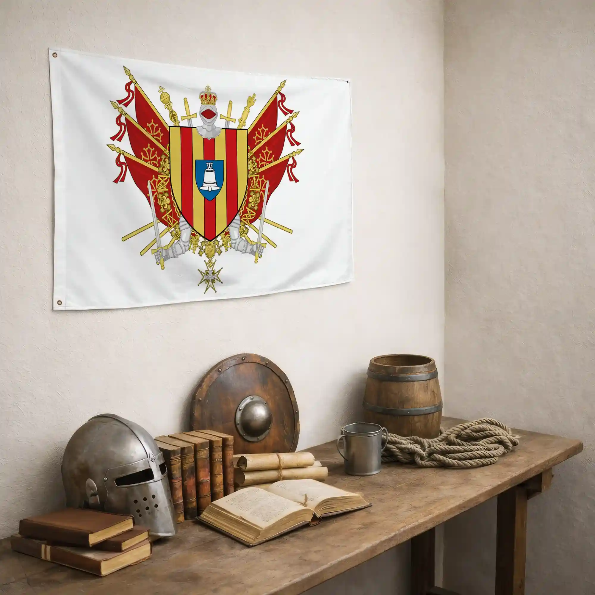 Drapeau - Blason de l'Ariège (09) - Image 6