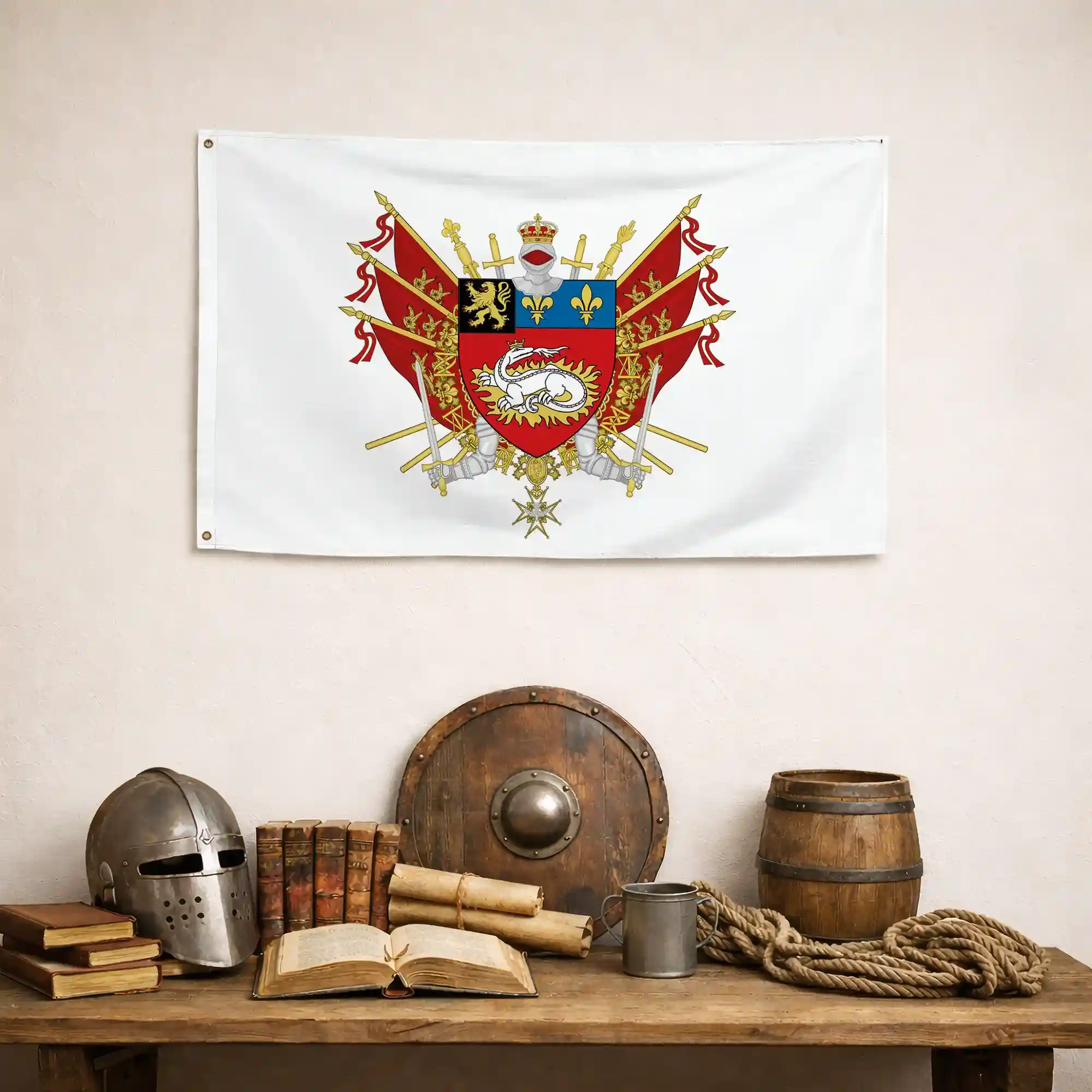 Drapeau - Blason de Le Havre - Image 4