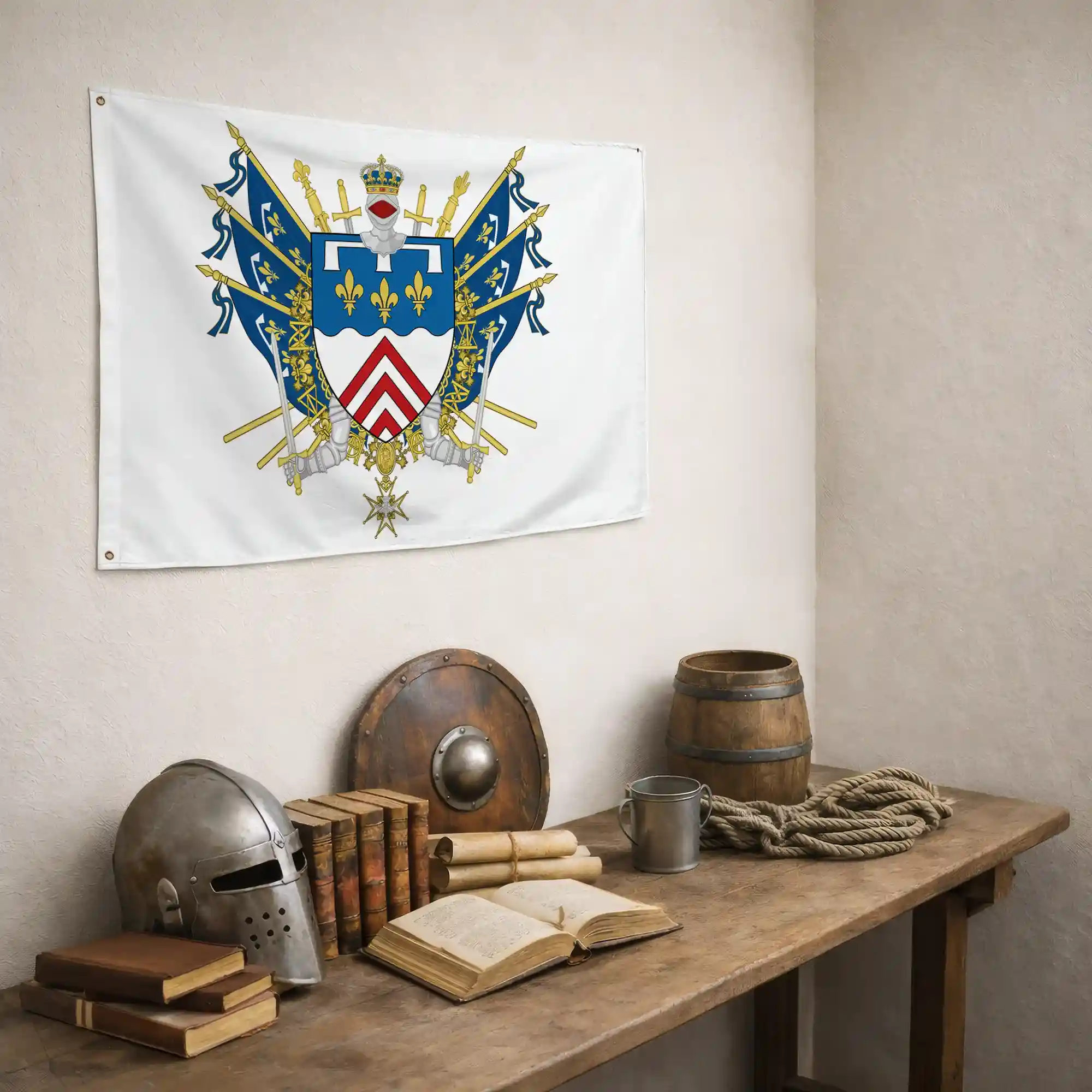 Drapeau - Blason de l'Eure-et-Loir (28) - Image 6