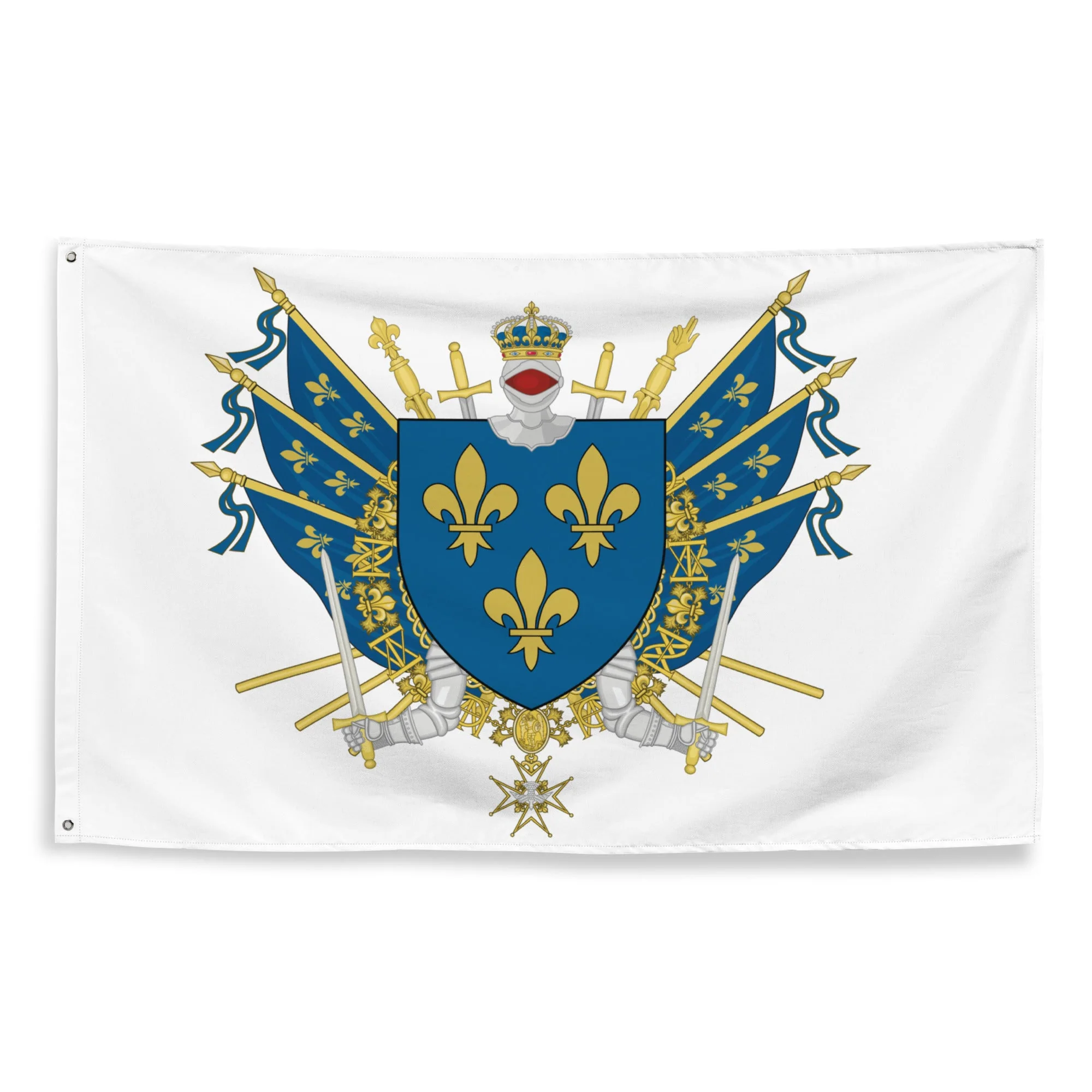 Drapeau - Blason de l'Île-de-France