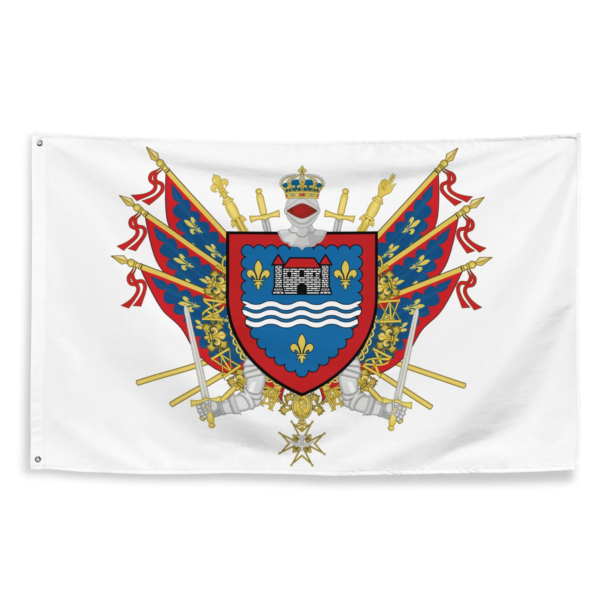 Drapeau - Blason de l'Indre (36)