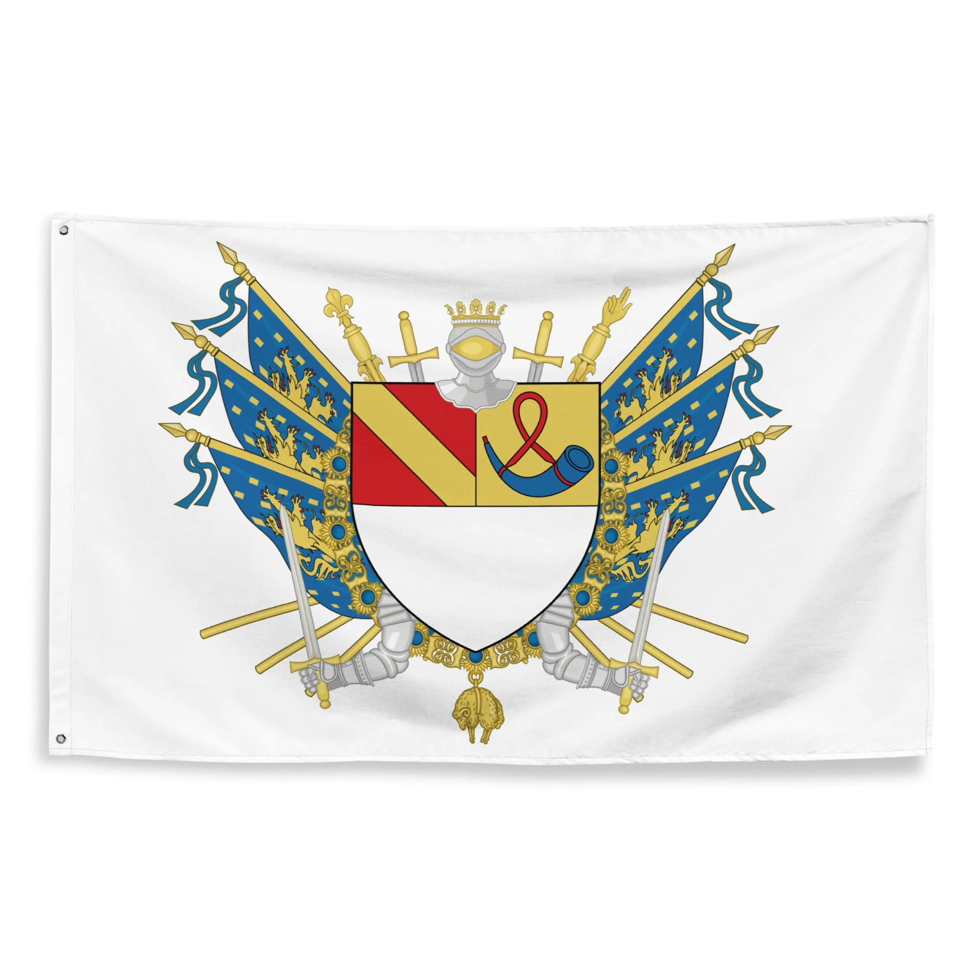 Drapeau - Blason de Lons-le-Saunier