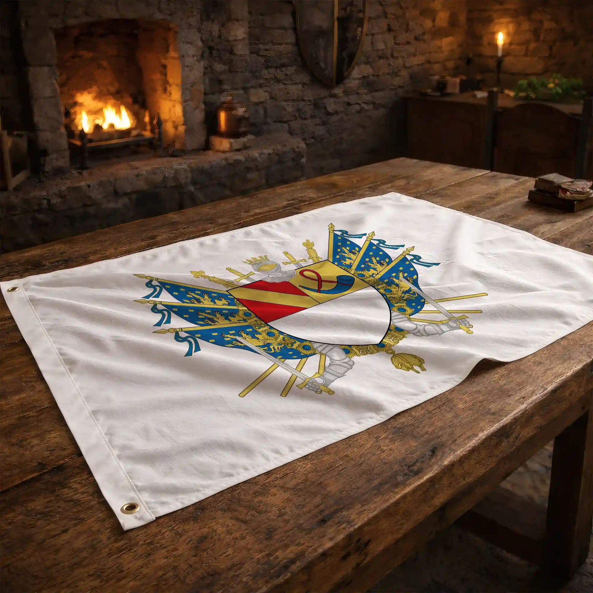 Drapeau - Blason de Lons-le-Saunier - Image 2