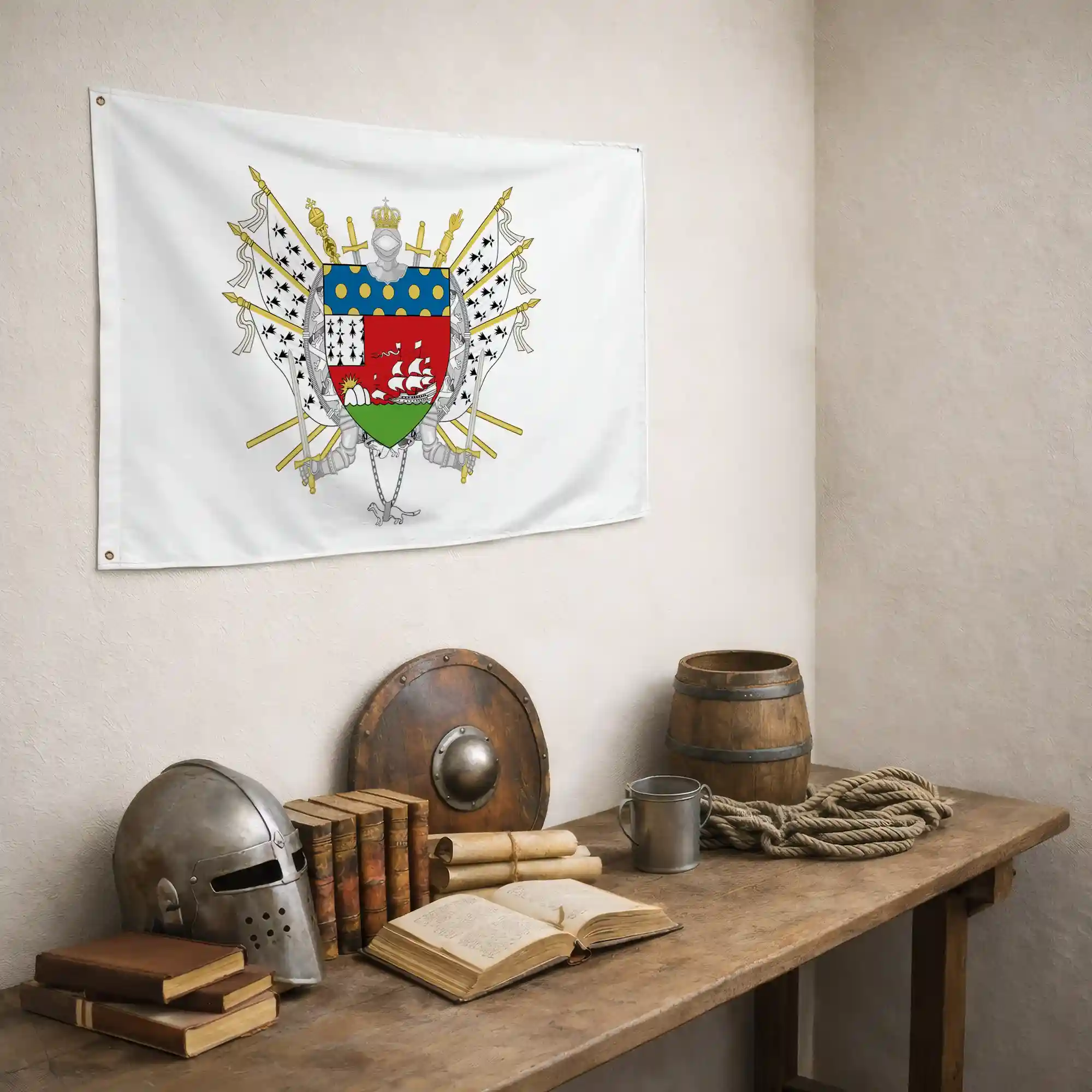 Drapeau - Blason de Lorient - Image 5