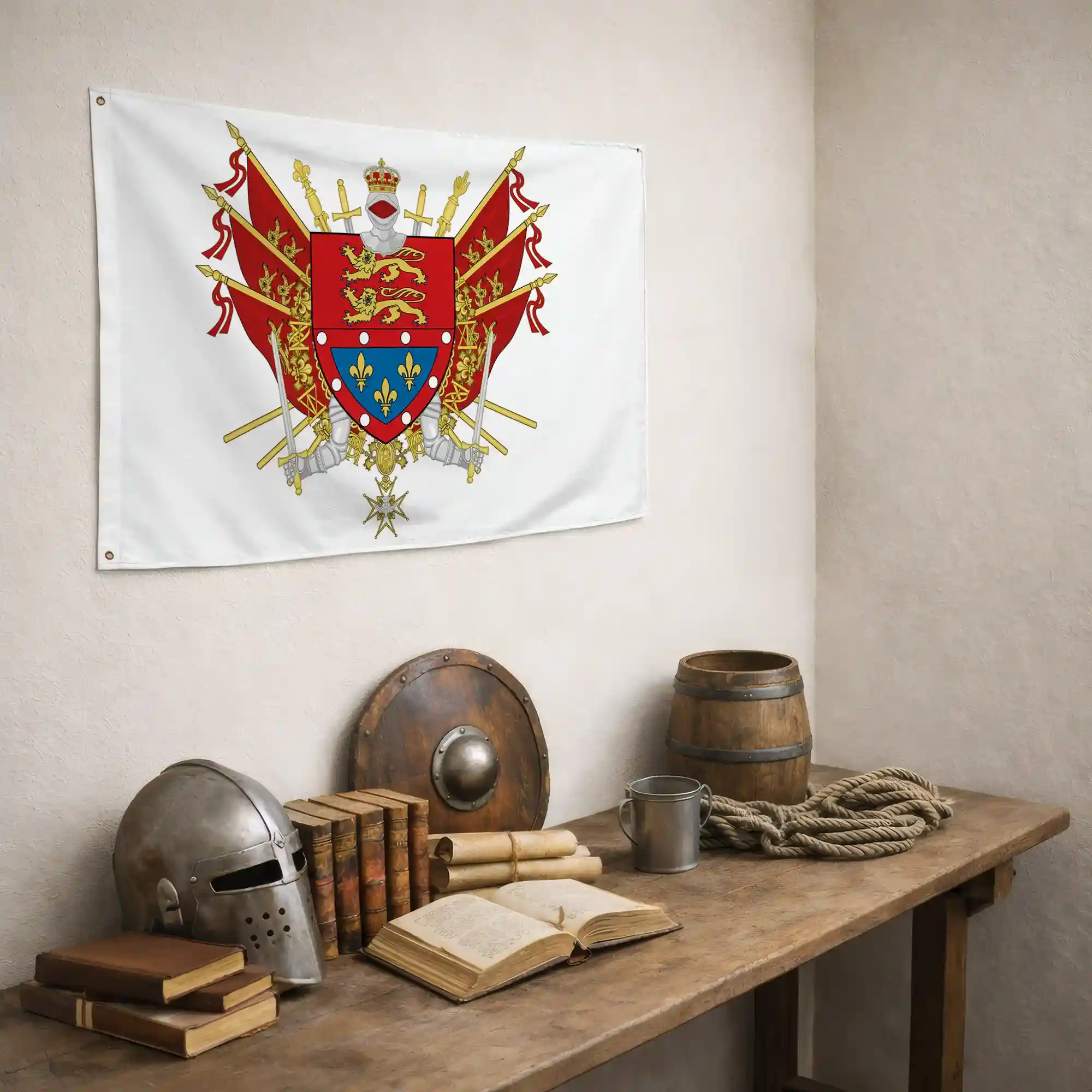 Drapeau - Blason de l'Orne (61) - Image 6