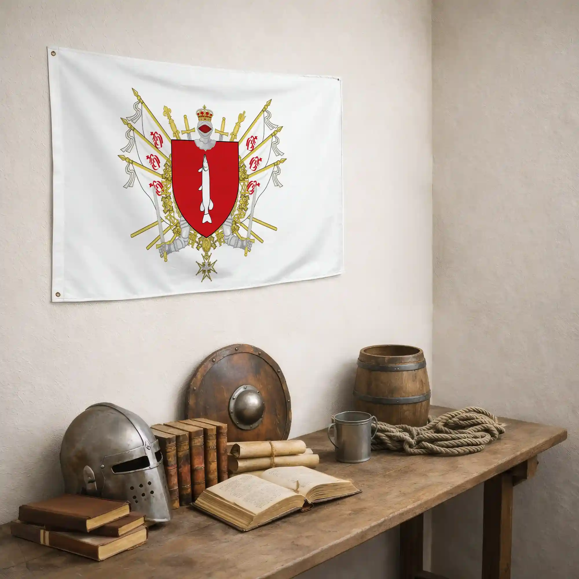 Drapeau - Blason de Luçon - Image 5