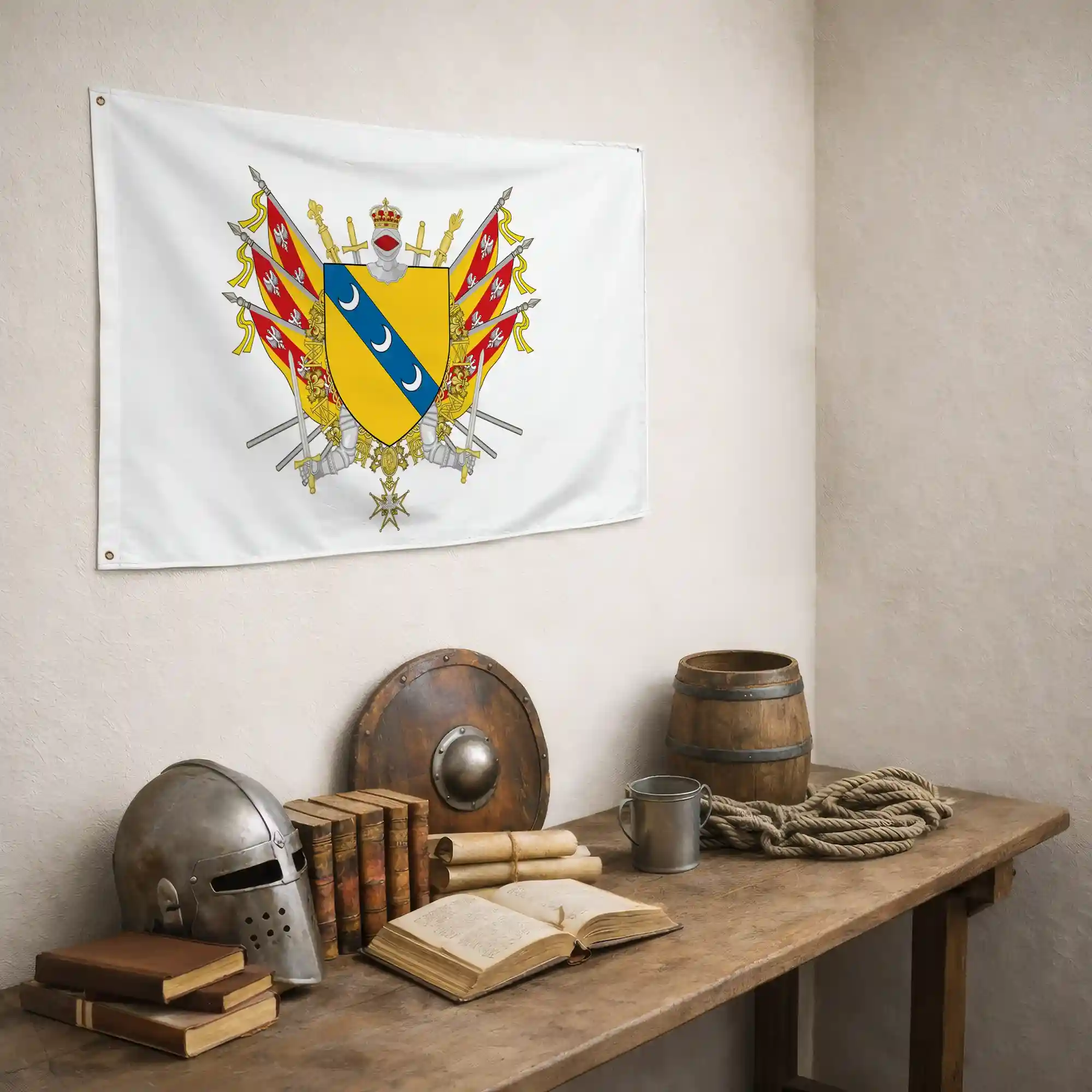 Drapeau - Blason de Lunéville - Image 5