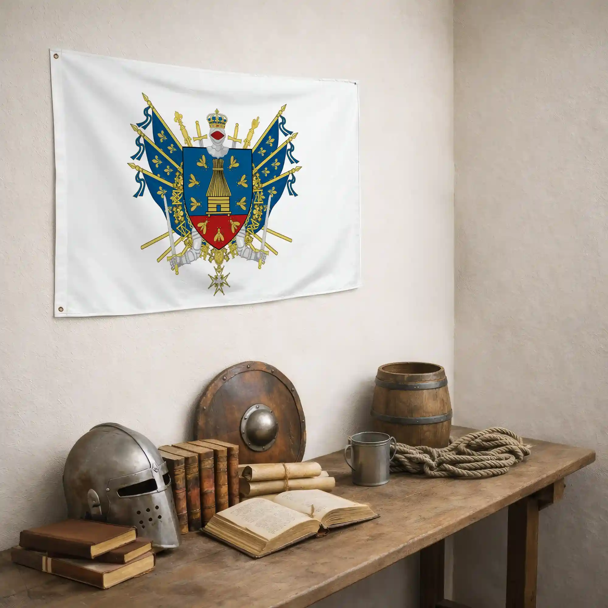 Drapeau - Blason de Maisons-Alfort - Image 5