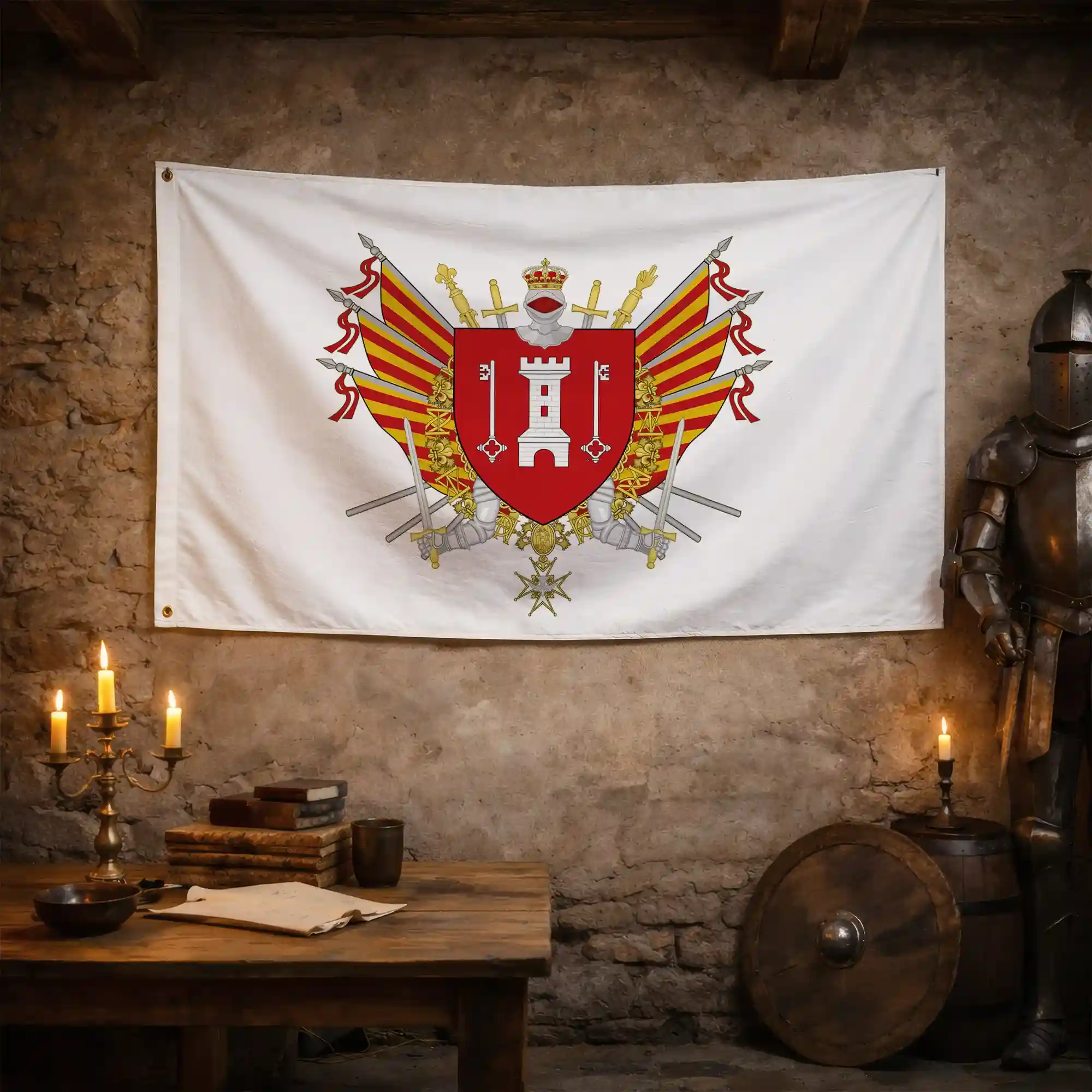 Drapeau - Blason de Martigues - Image 3