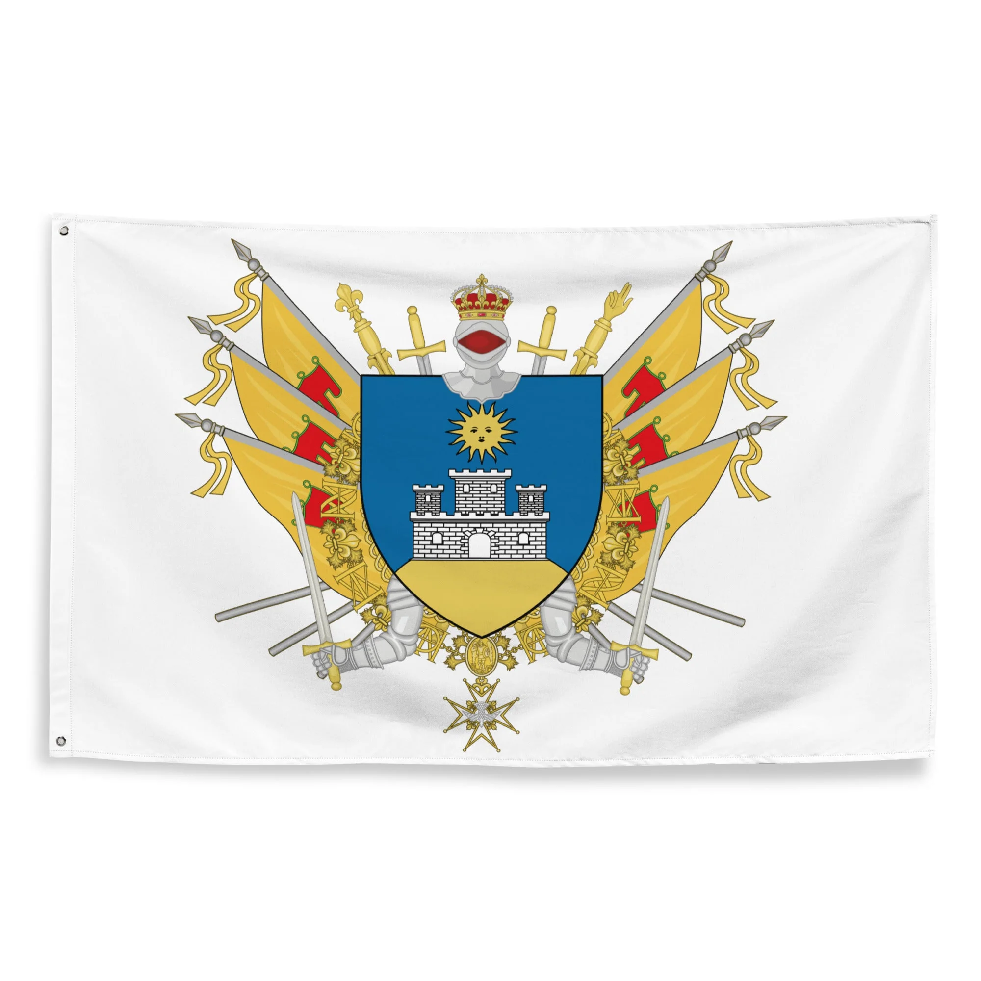Drapeau - Blason de Montluçon