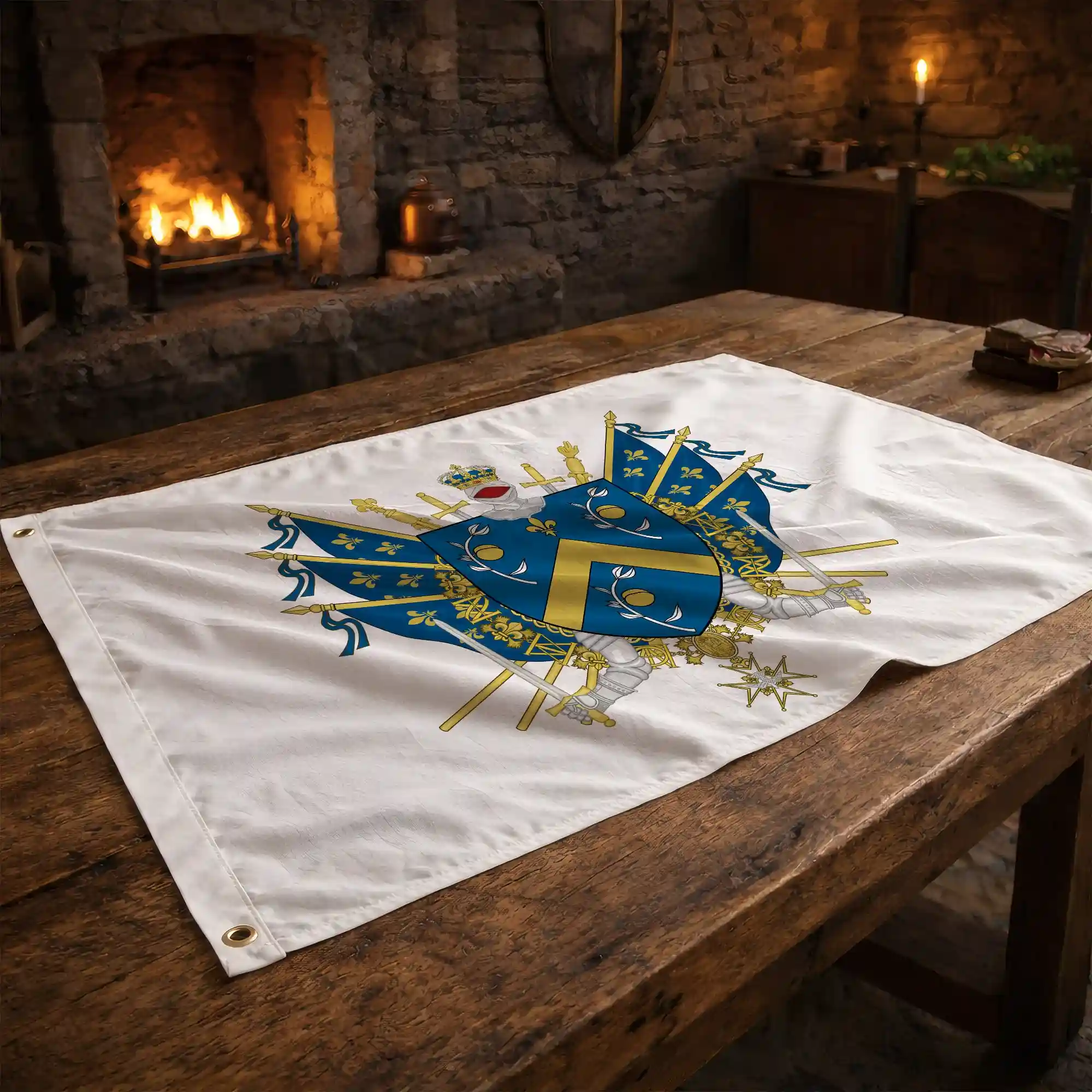 Drapeau - Blason de Montreuil - Image 2