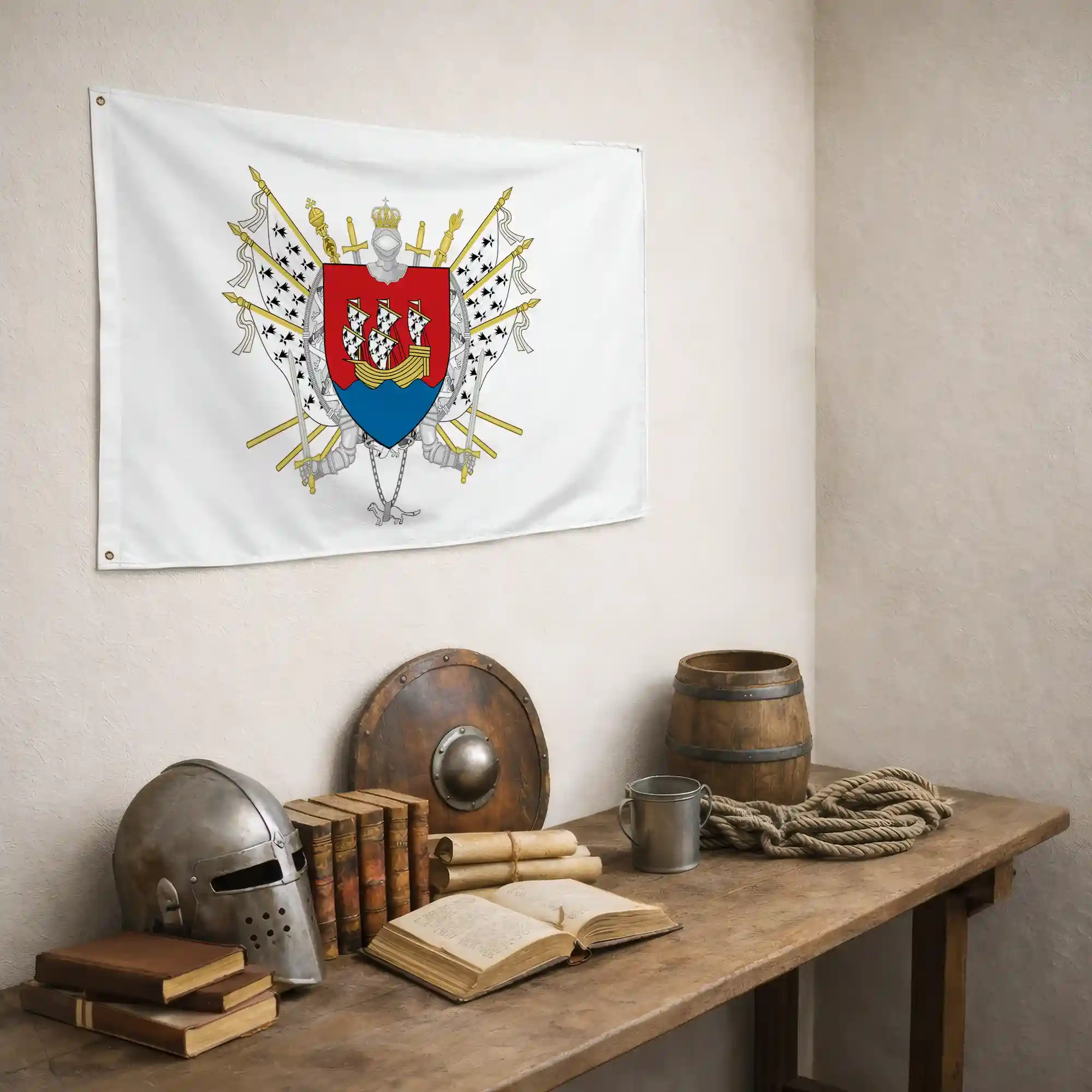 Drapeau - Blason de Morlaix - Image 5
