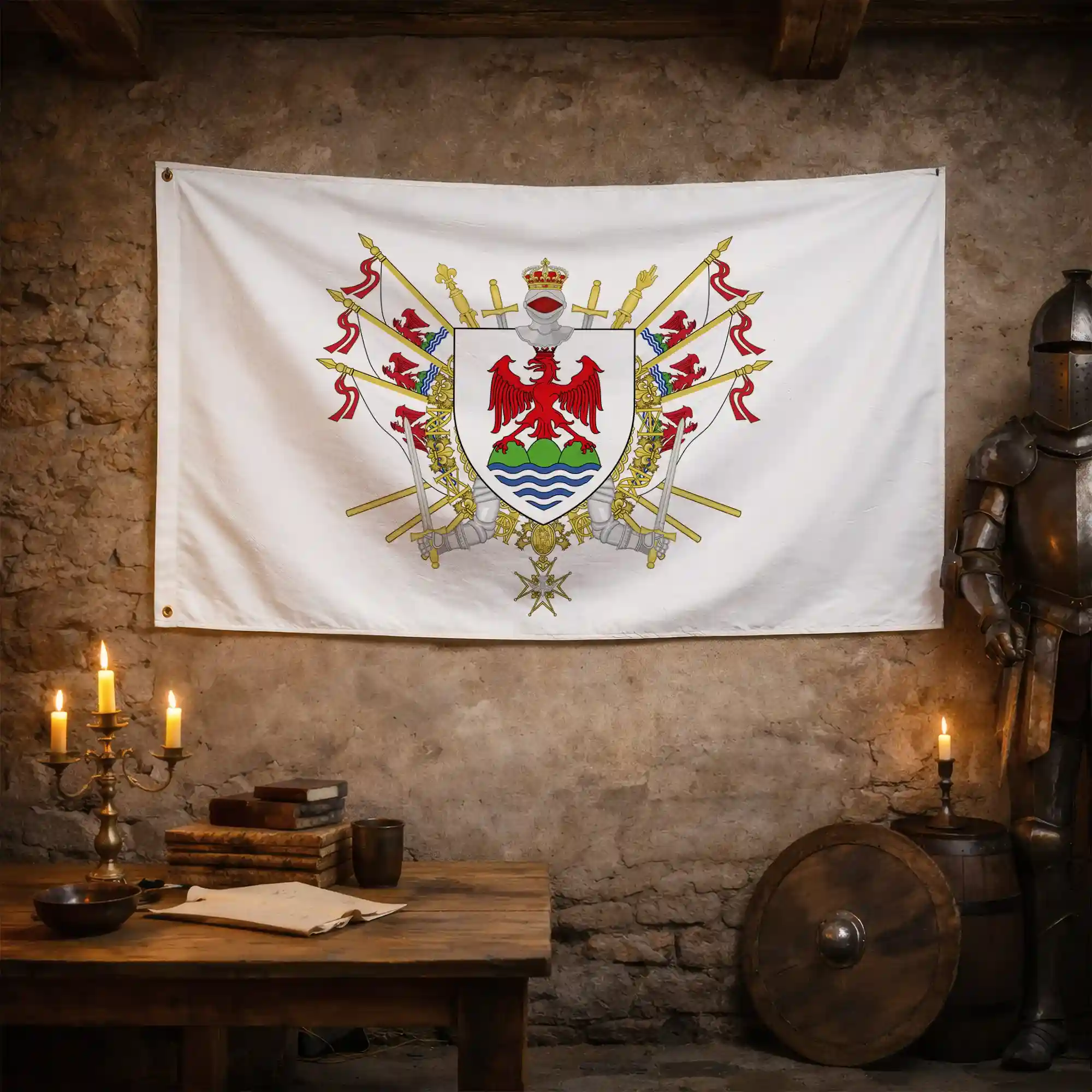 Drapeau - Blason de Nice - Image 3