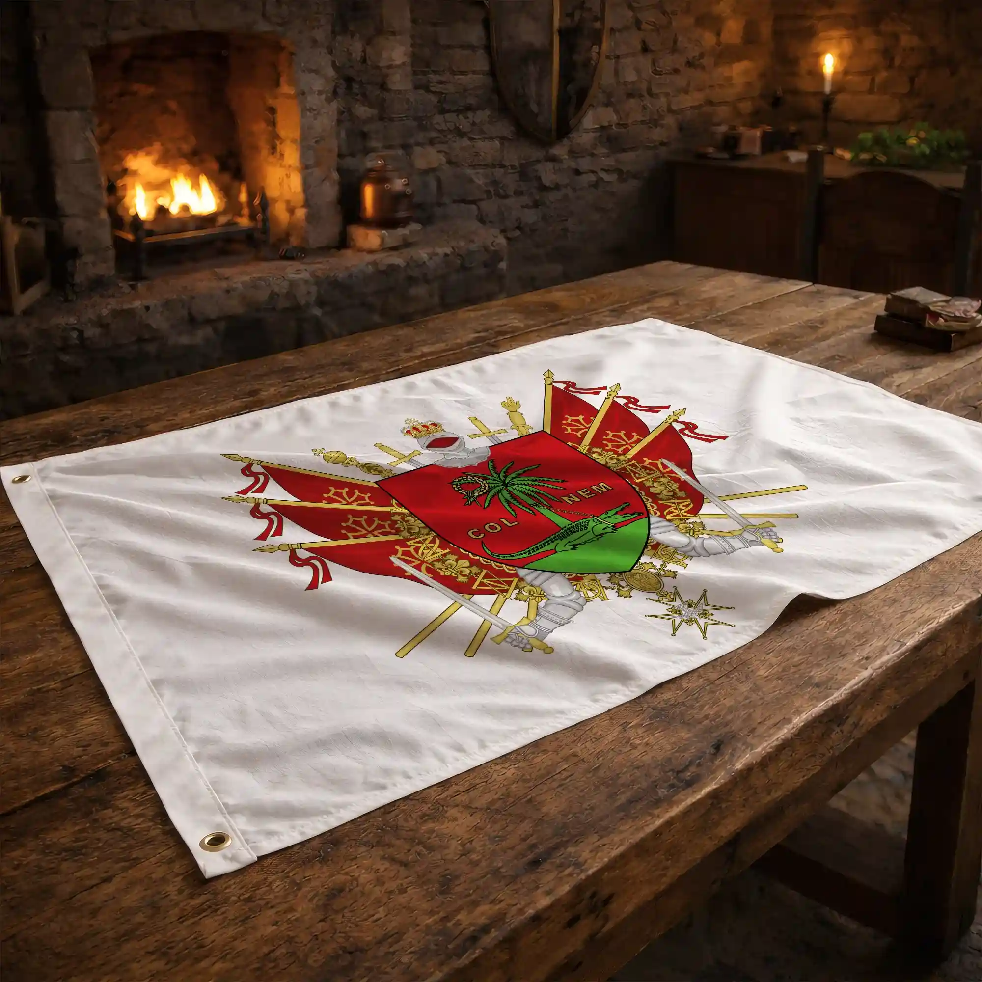 Drapeau - Blason de Nîmes - Image 2