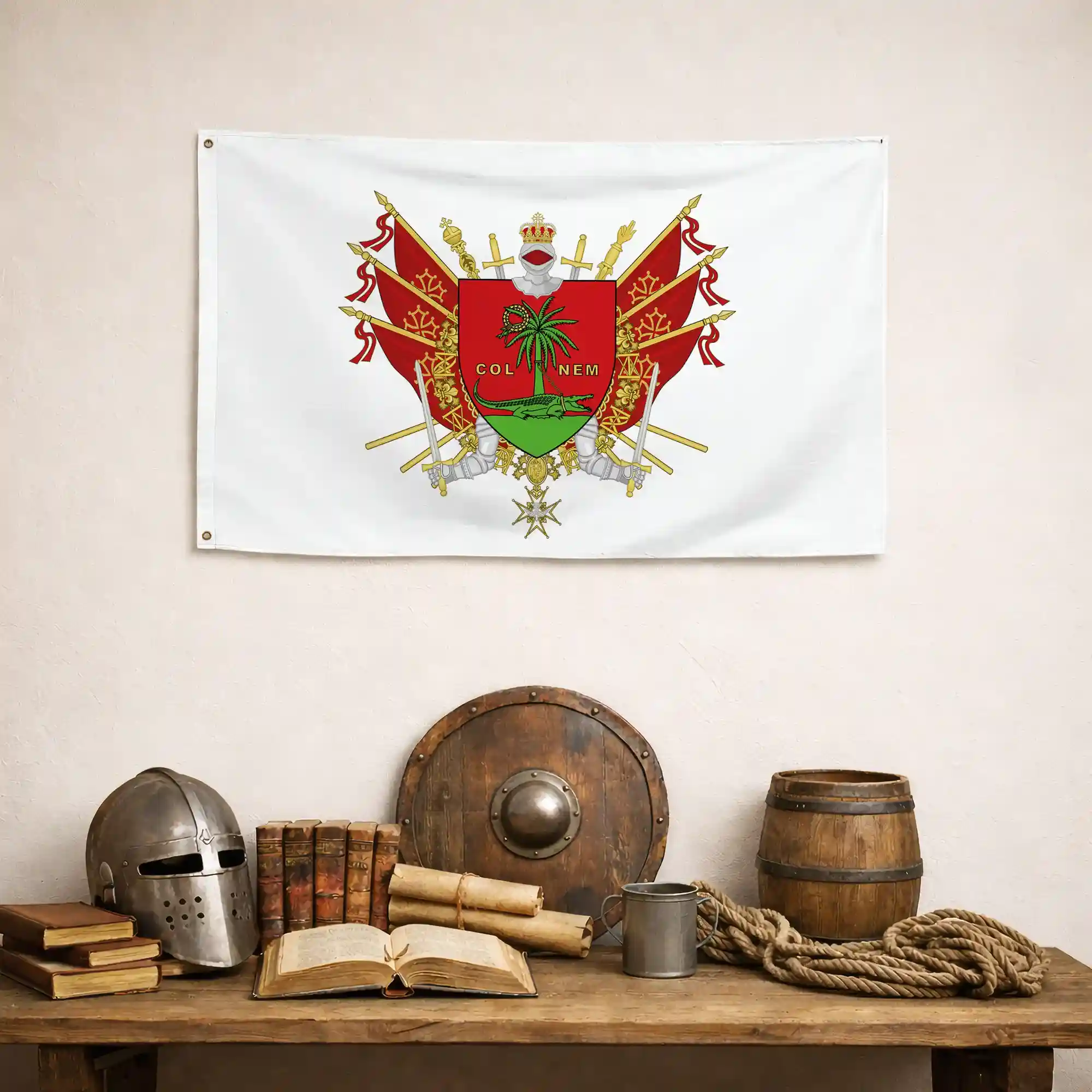 Drapeau - Blason de Nîmes - Image 4