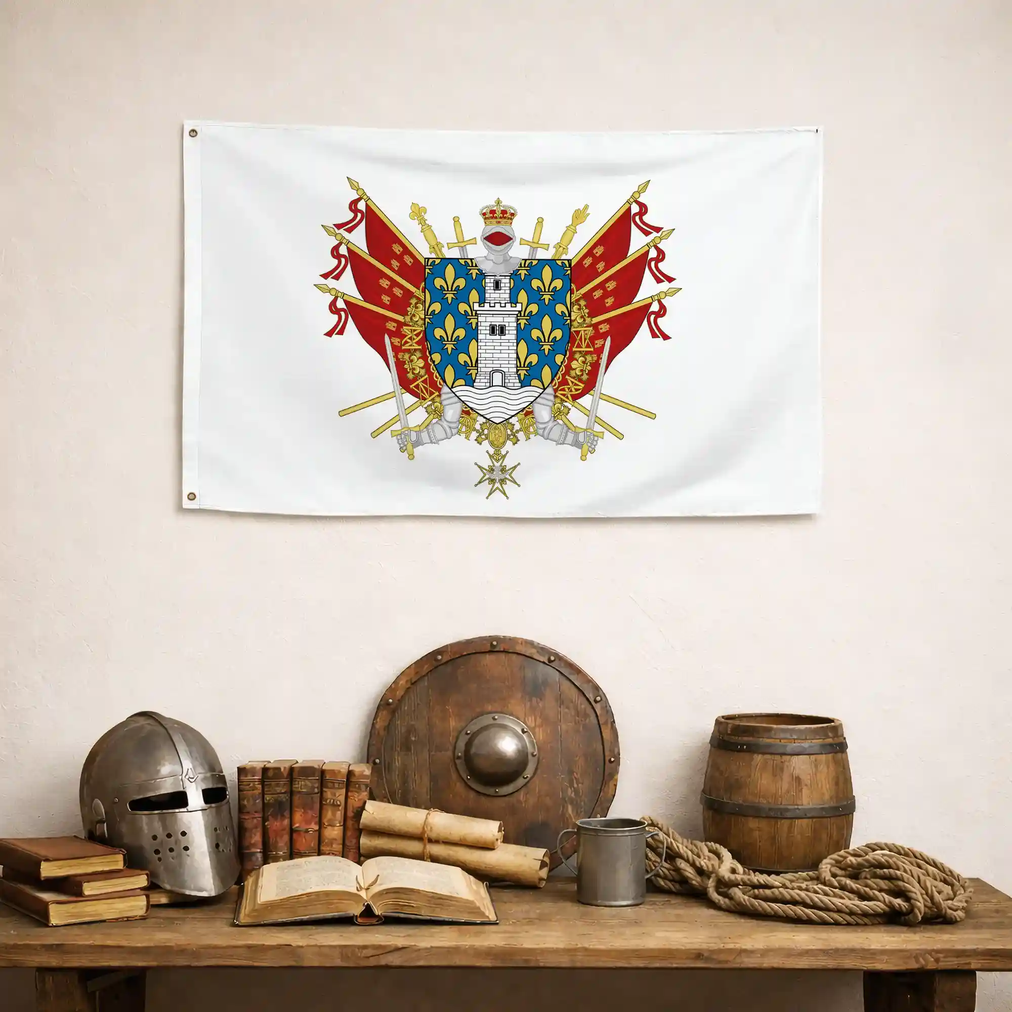 Drapeau - Blason de Niort - Image 4