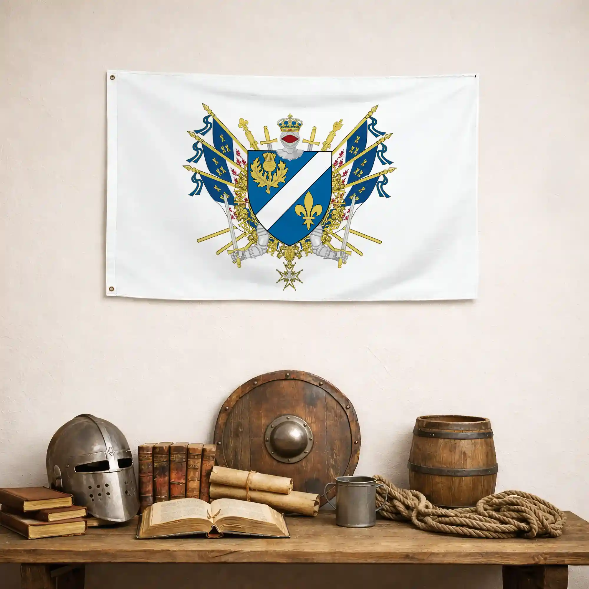 Drapeau - Blason de Nogent-sur-Oise - Image 4
