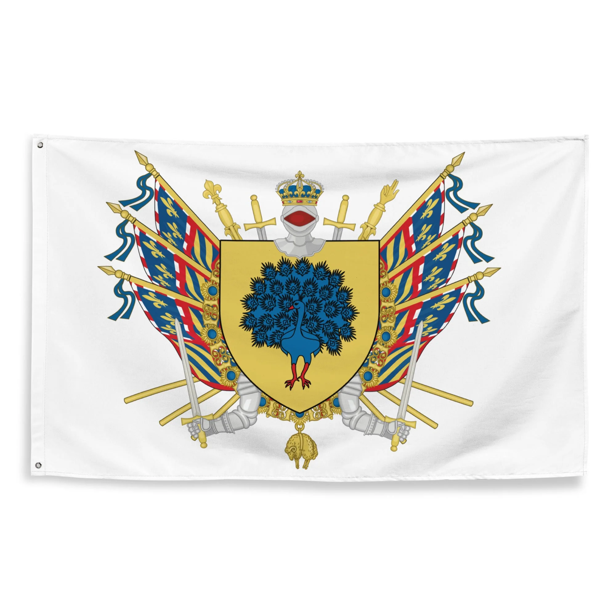 Drapeau - Blason de Paray-le-Monial