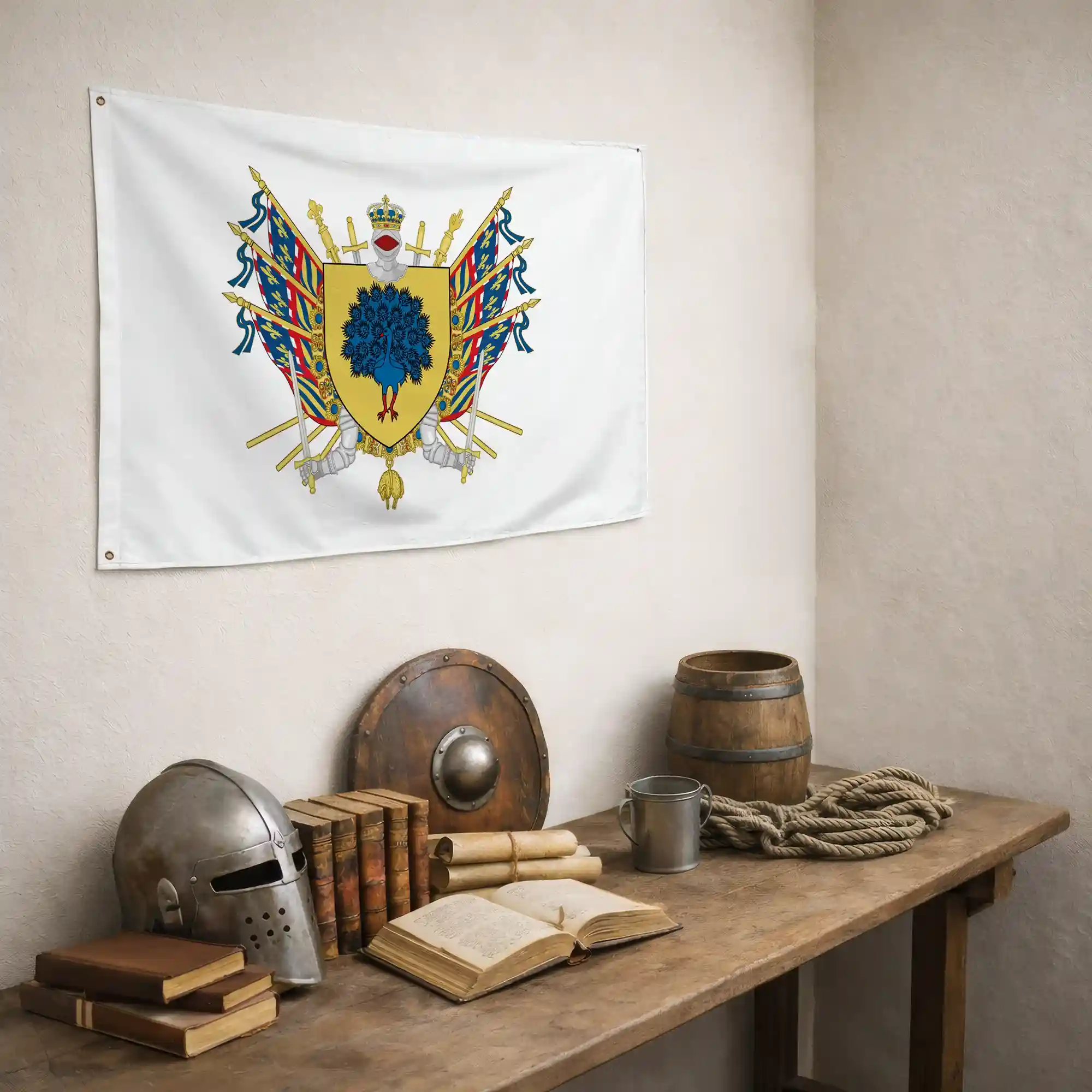 Drapeau - Blason de Paray-le-Monial - Image 5