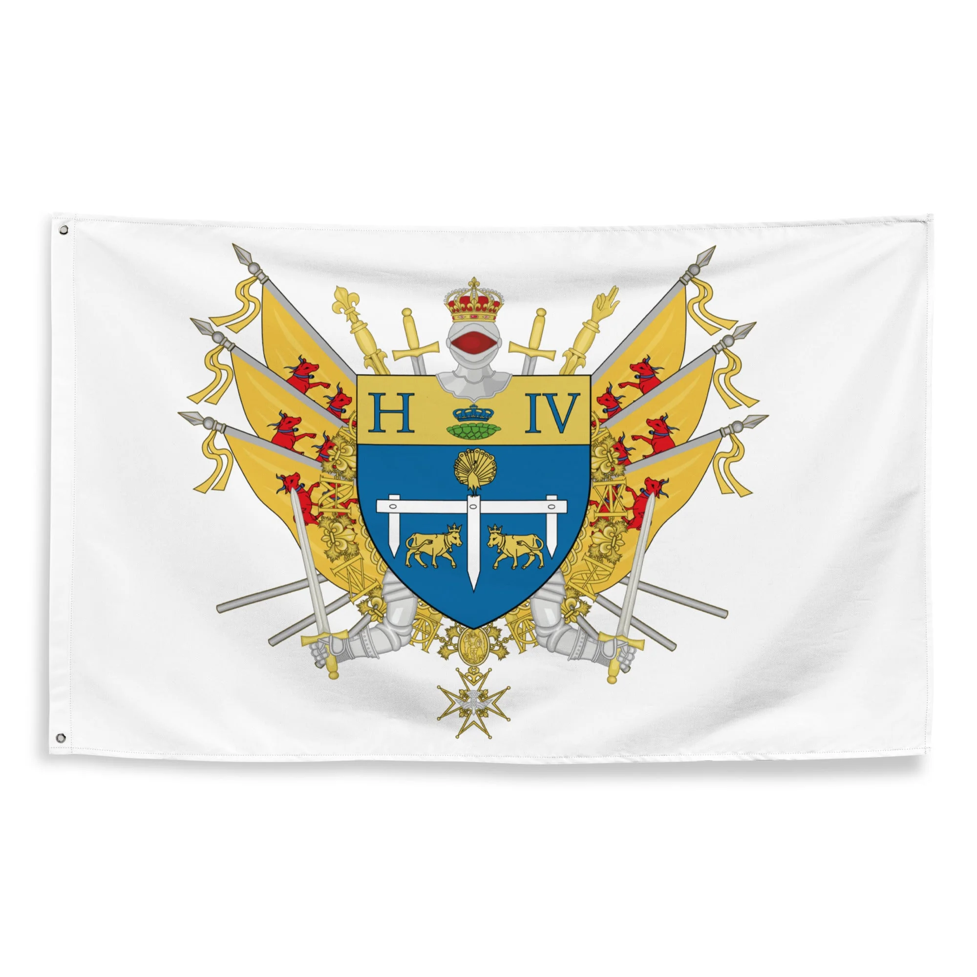 Drapeau - Blason de Pau