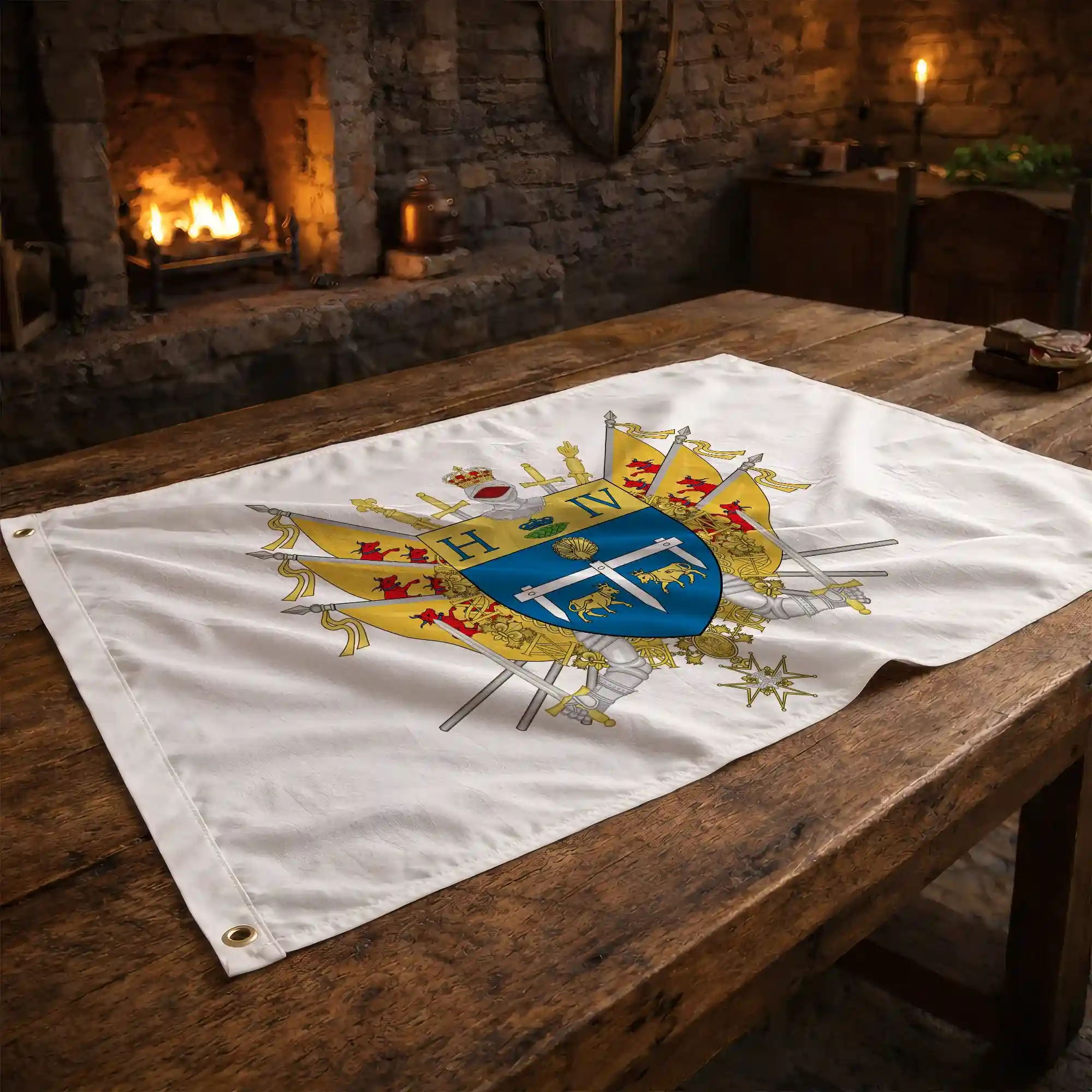 Drapeau - Blason de Pau - Image 2