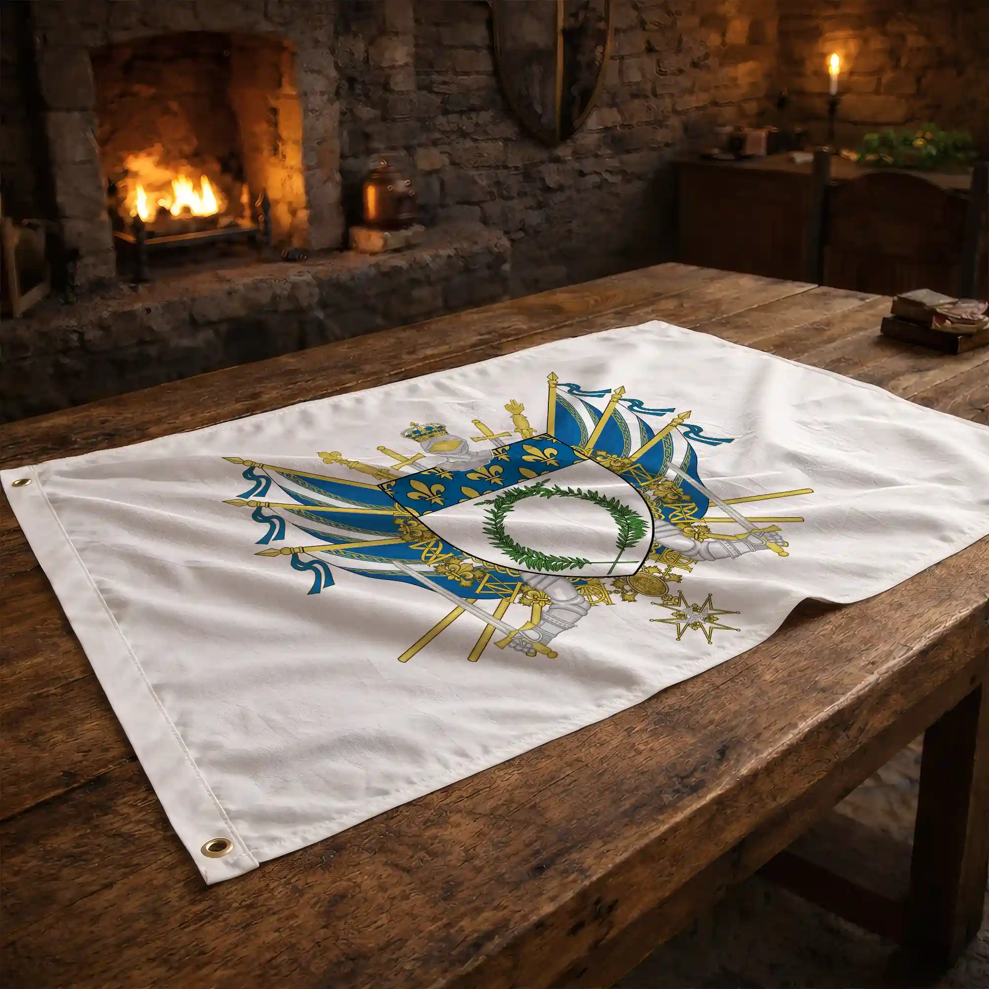 Drapeau - Blason de Reims - Image 2