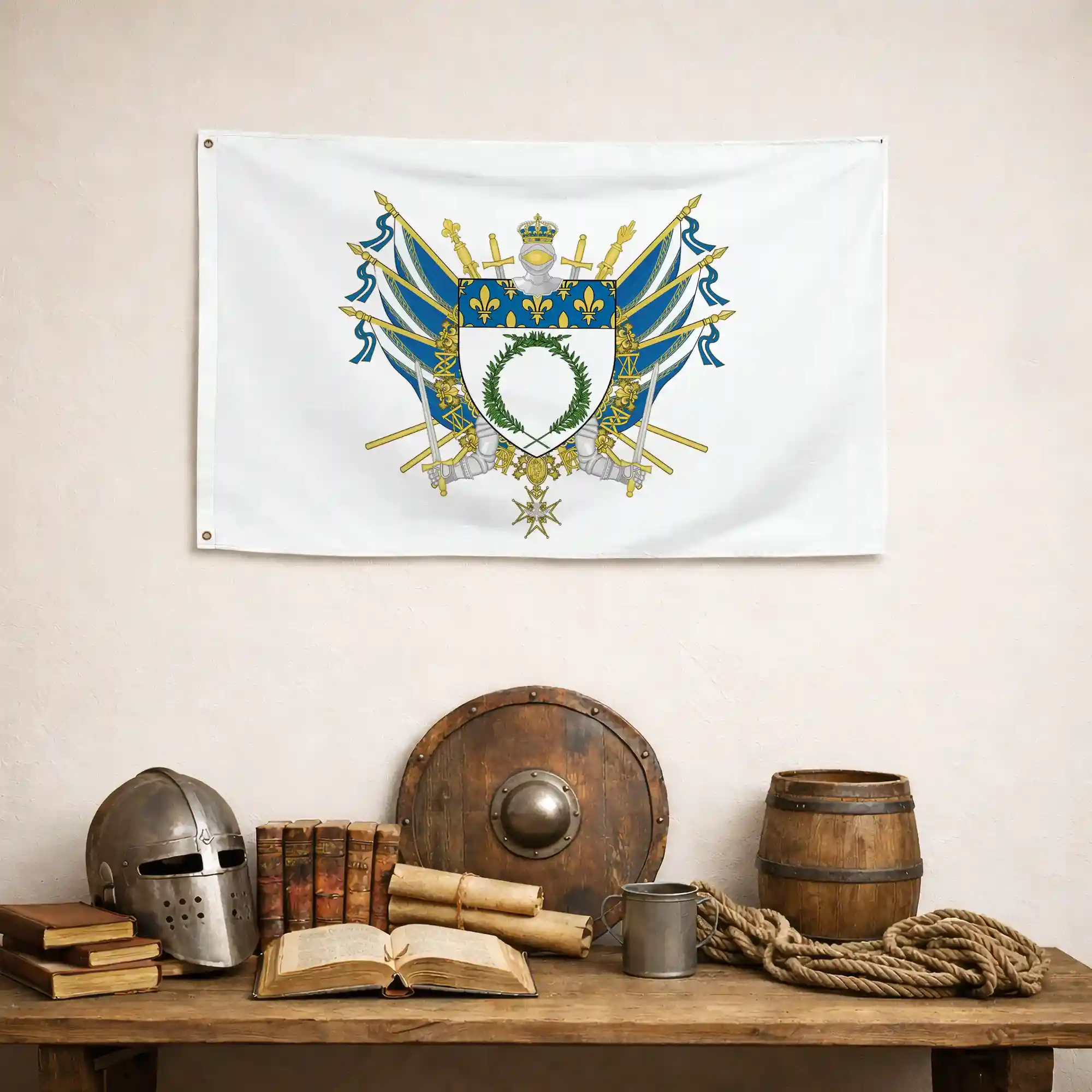 Drapeau - Blason de Reims - Image 4