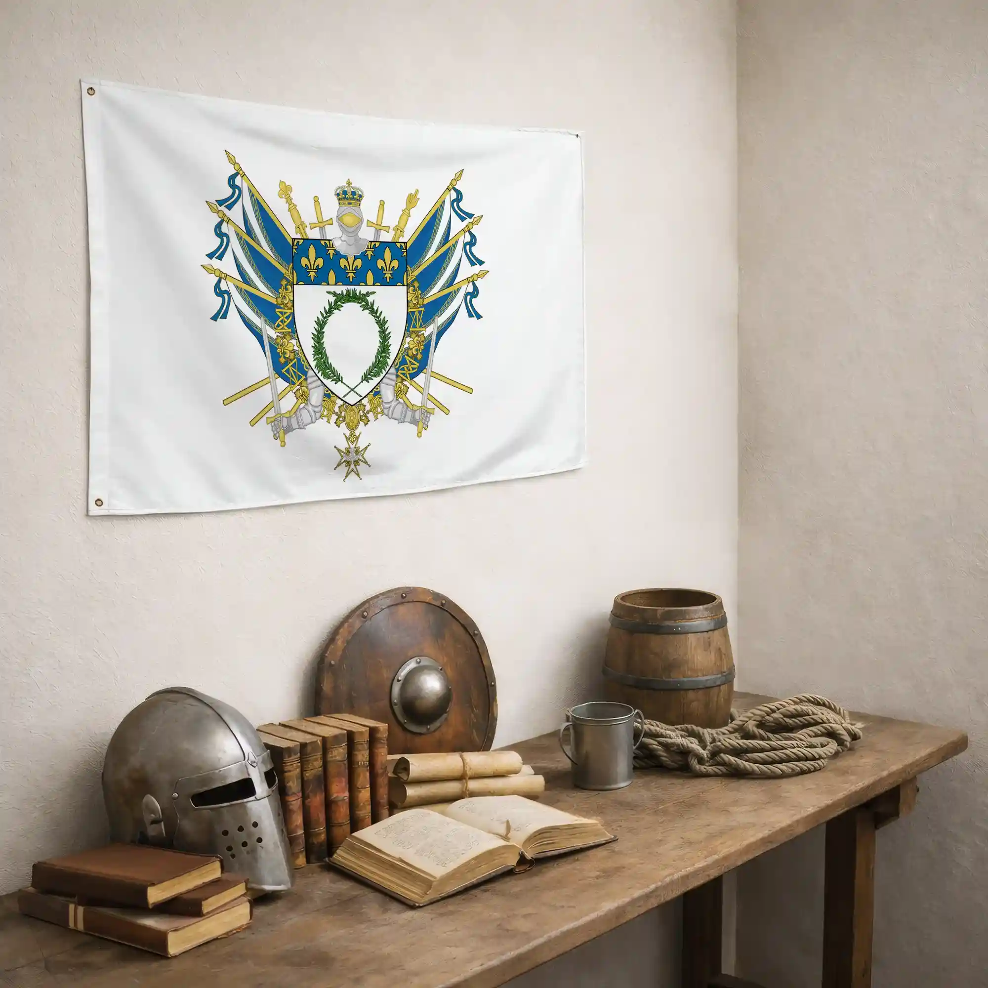 Drapeau - Blason de Reims - Image 5