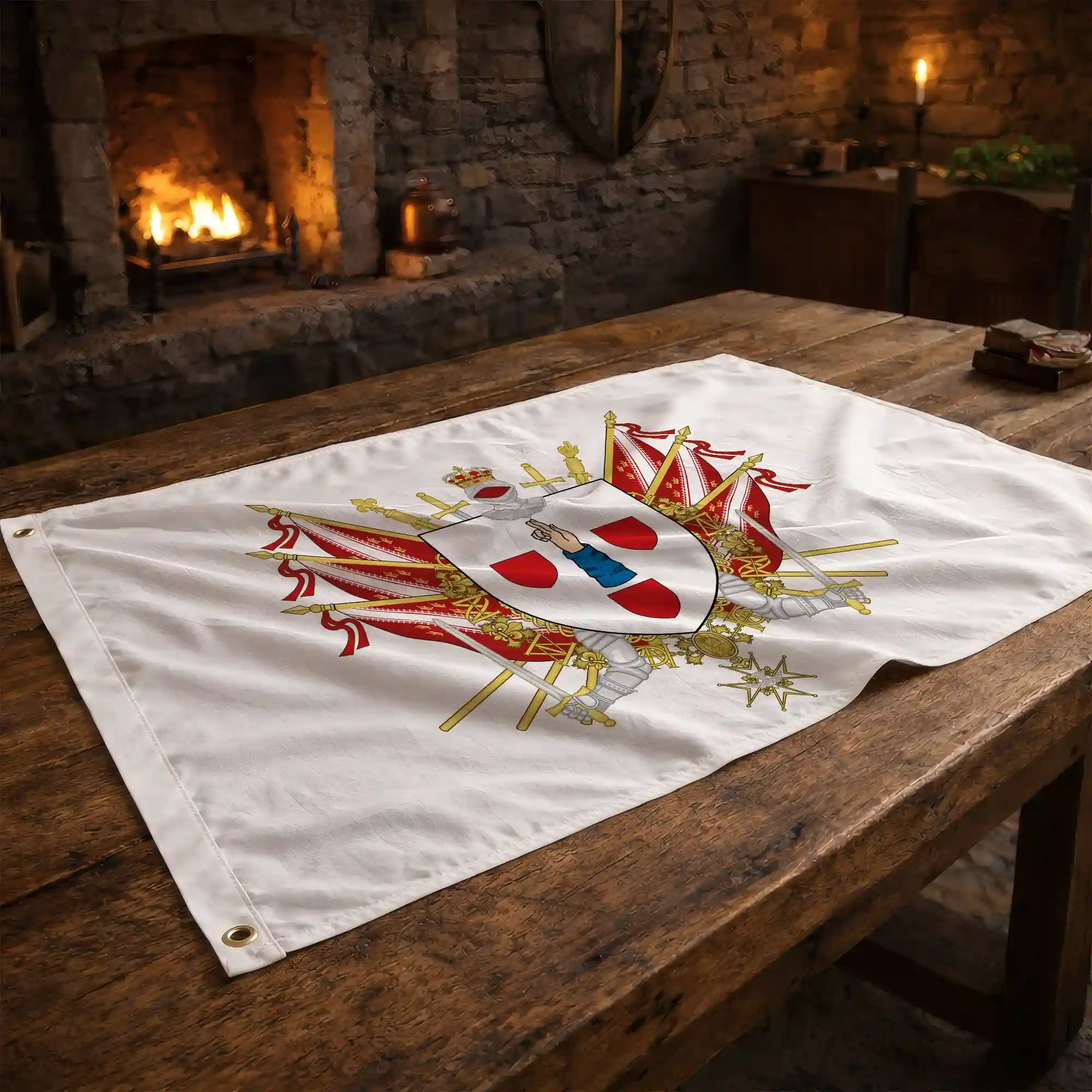 Drapeau - Blason de Ribeauvillé - Image 2