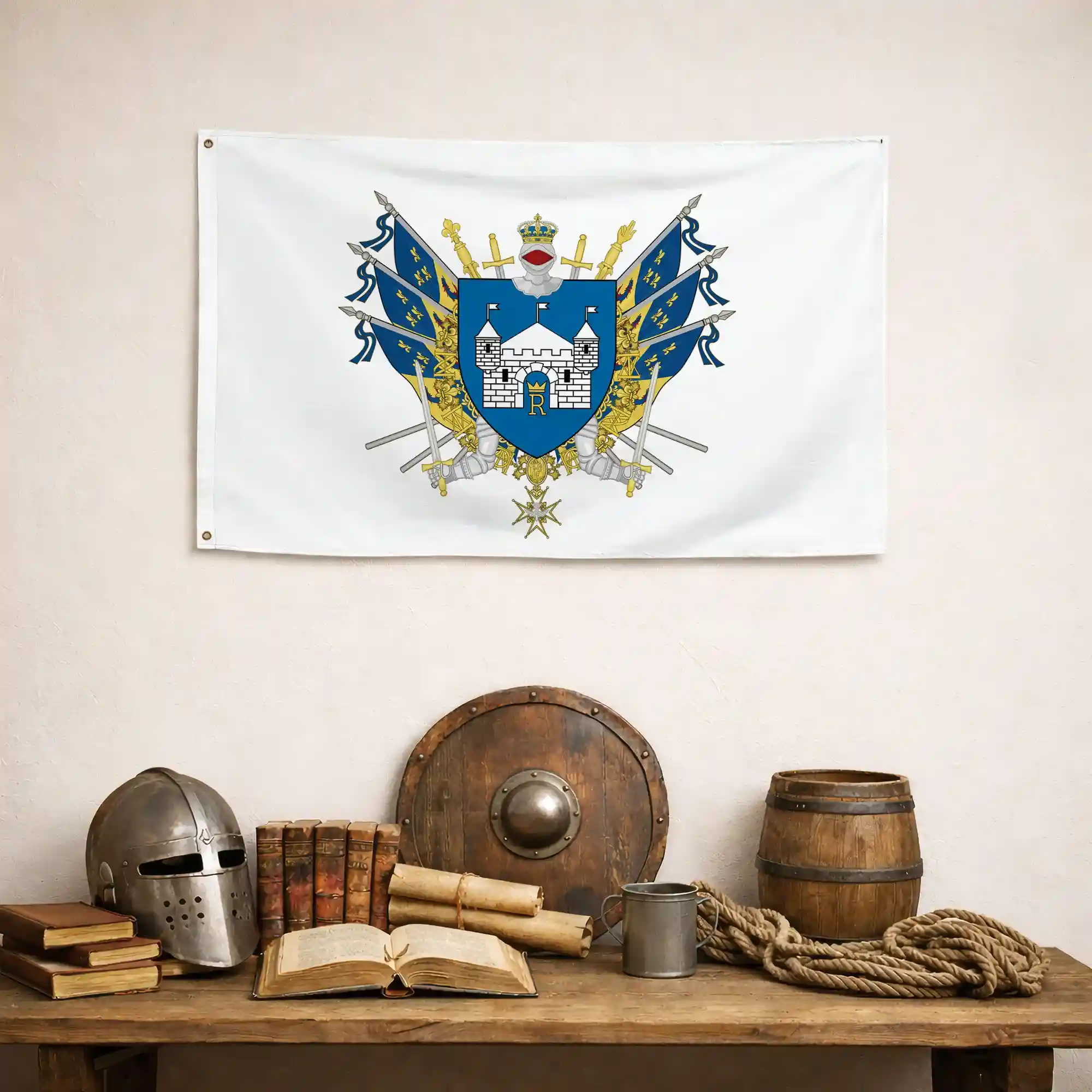 Drapeau - Blason de Romans-sur-Isère - Image 4