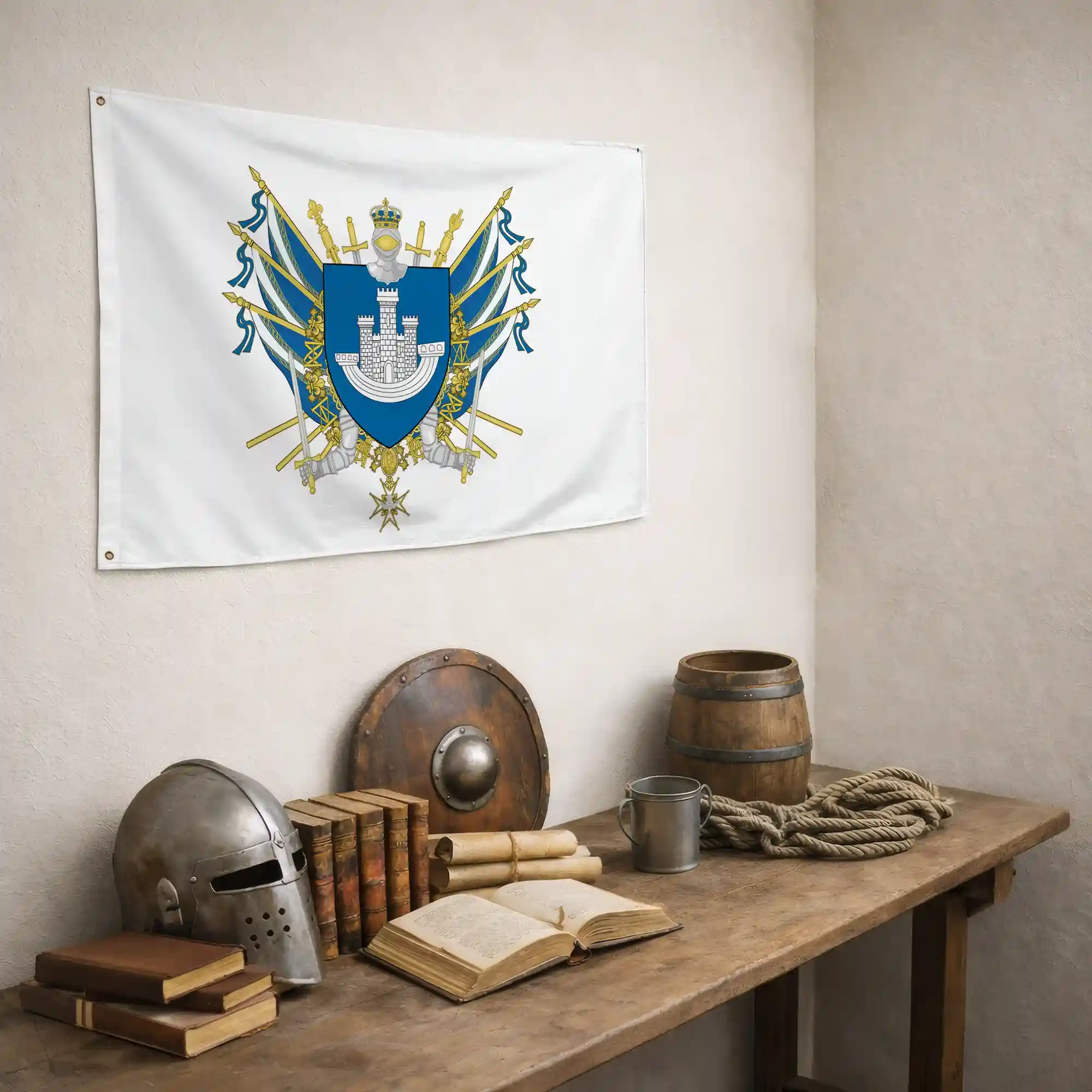 Drapeau - Blason de Saint-Dizier - Image 5