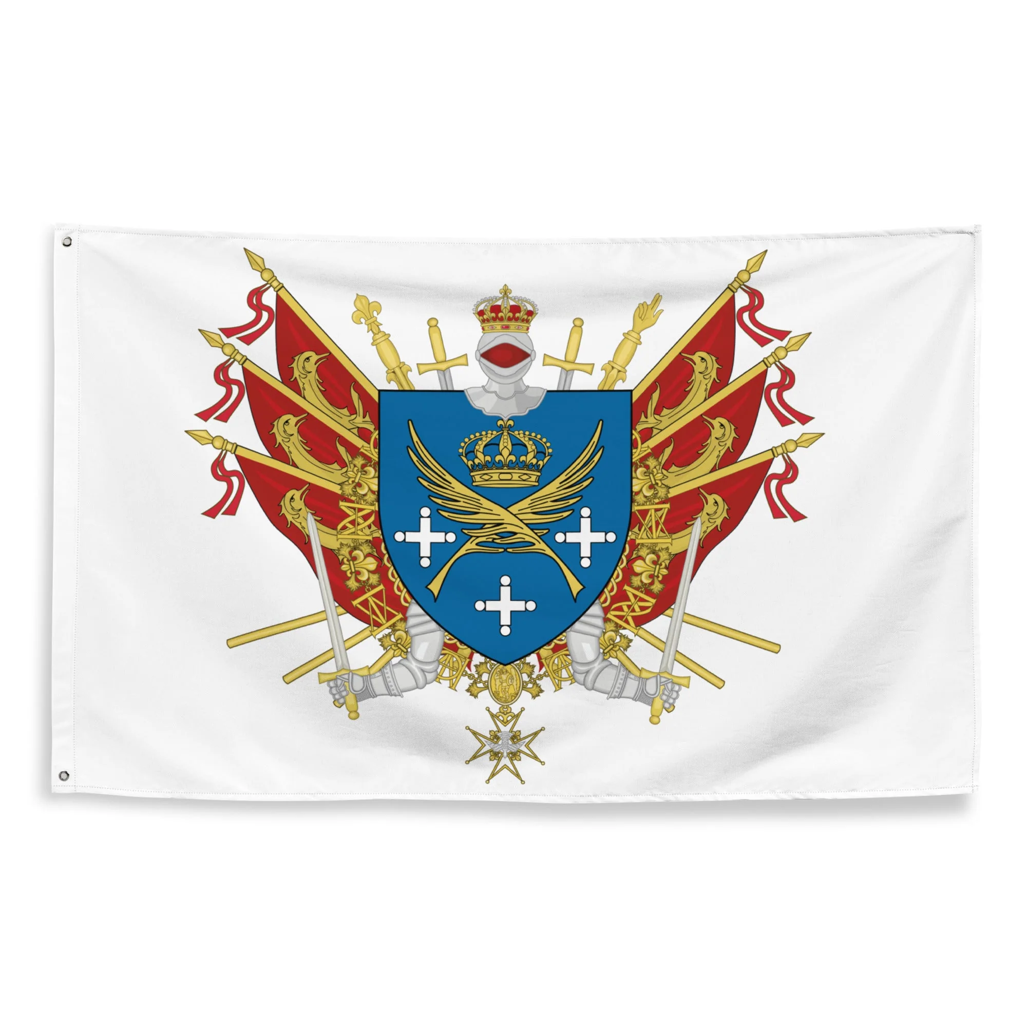 Drapeau - Blason de Saint-Étienne