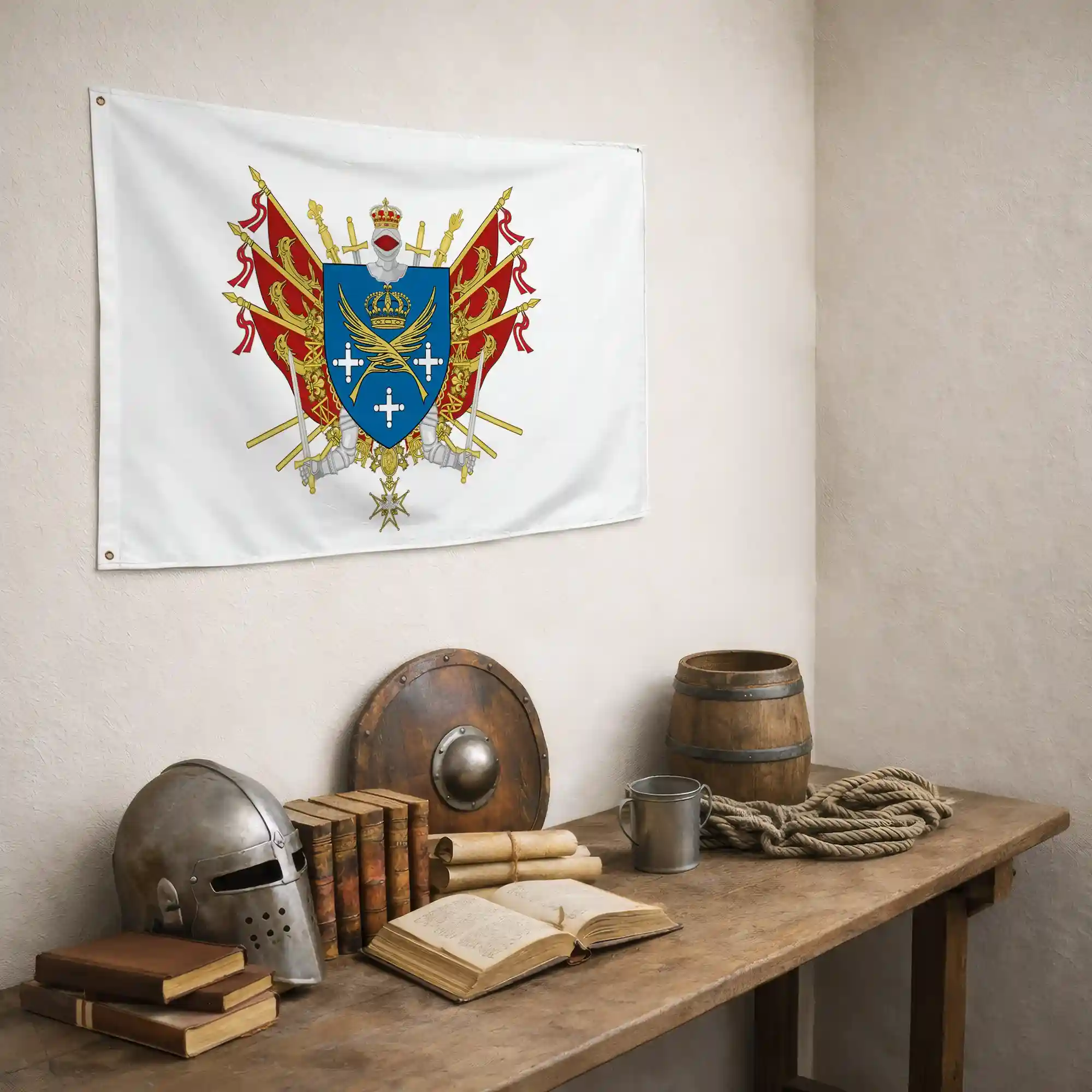 Drapeau - Blason de Saint-Étienne - Image 5