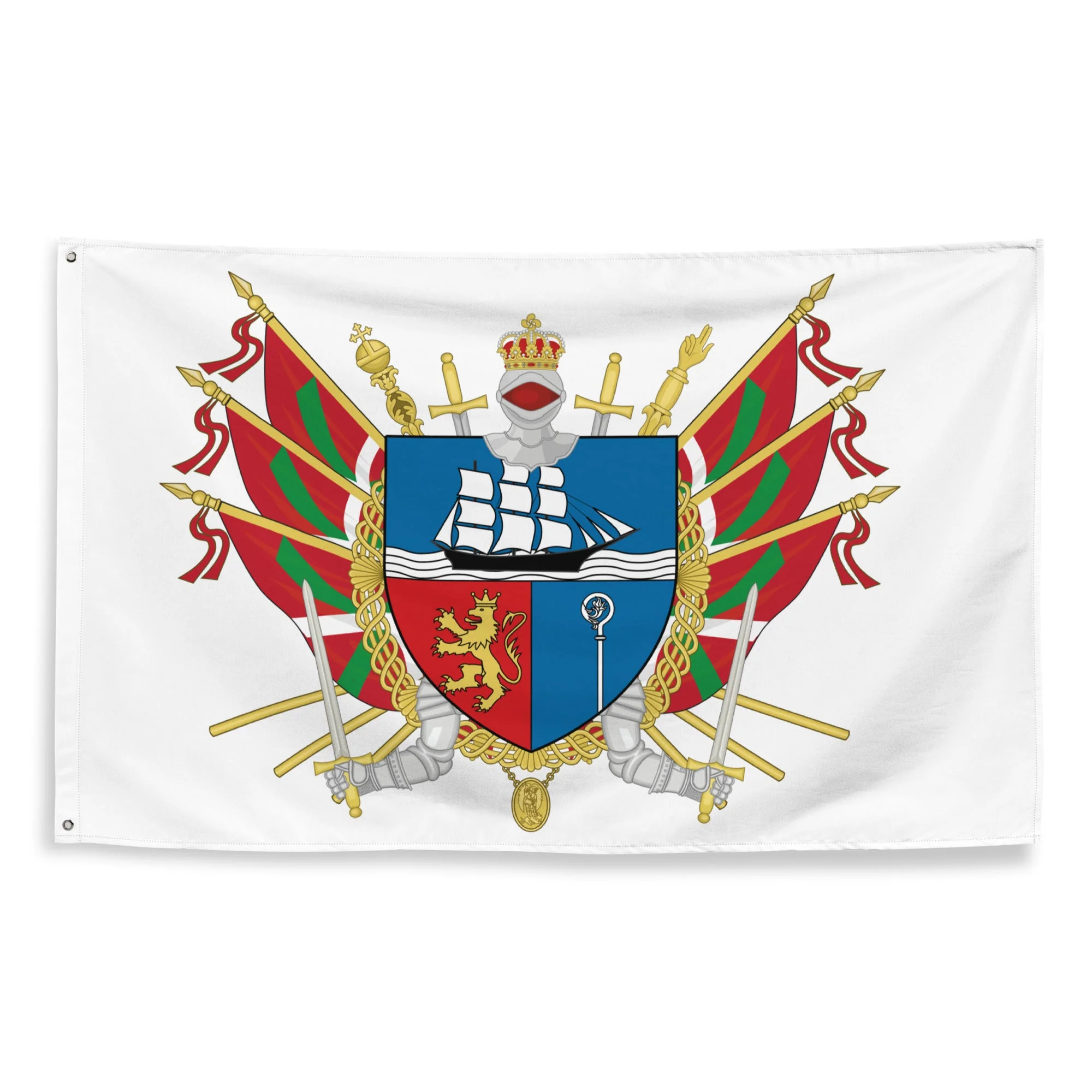 Drapeau - Blason de Saint-Jean-de-Luz