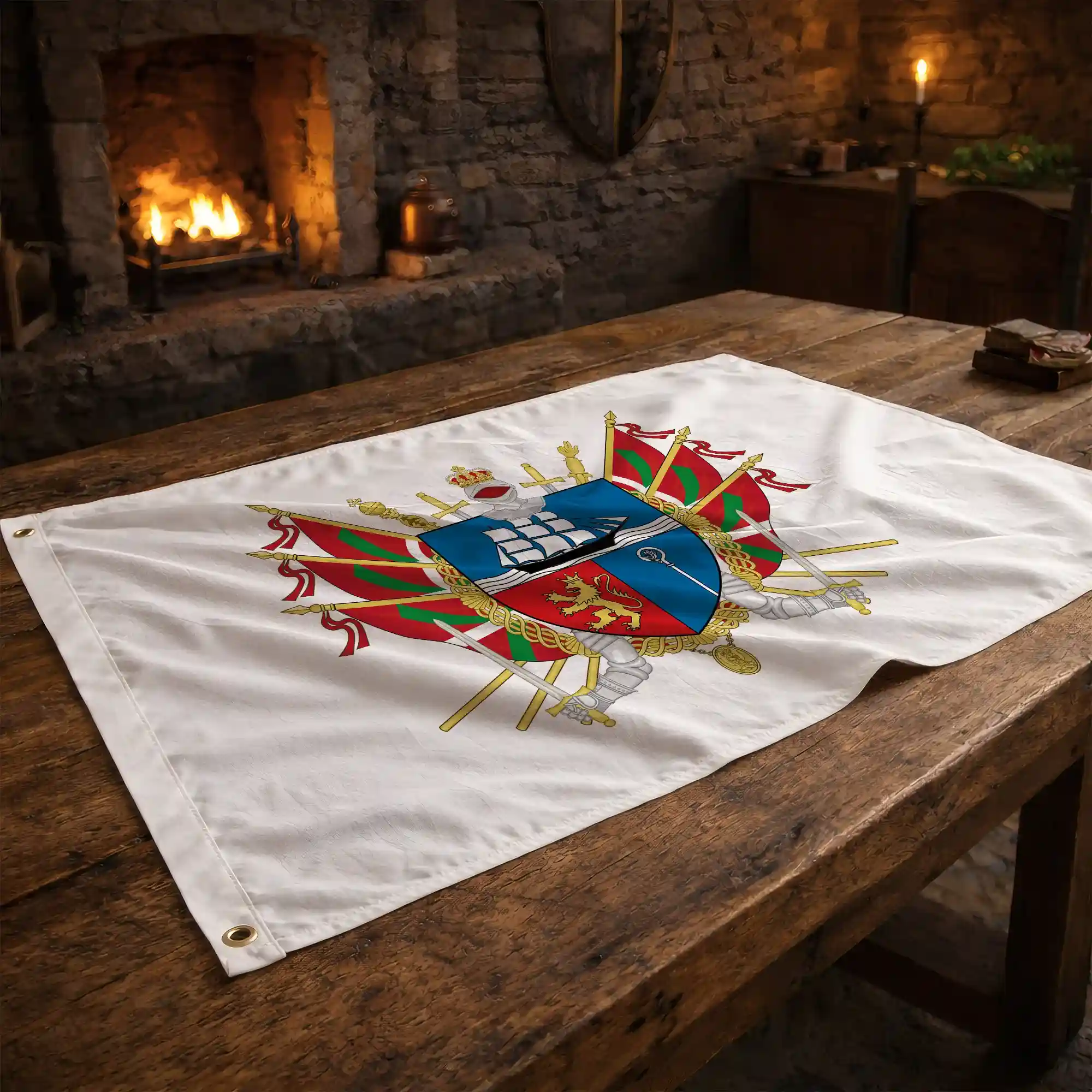 Drapeau - Blason de Saint-Jean-de-Luz - Image 2