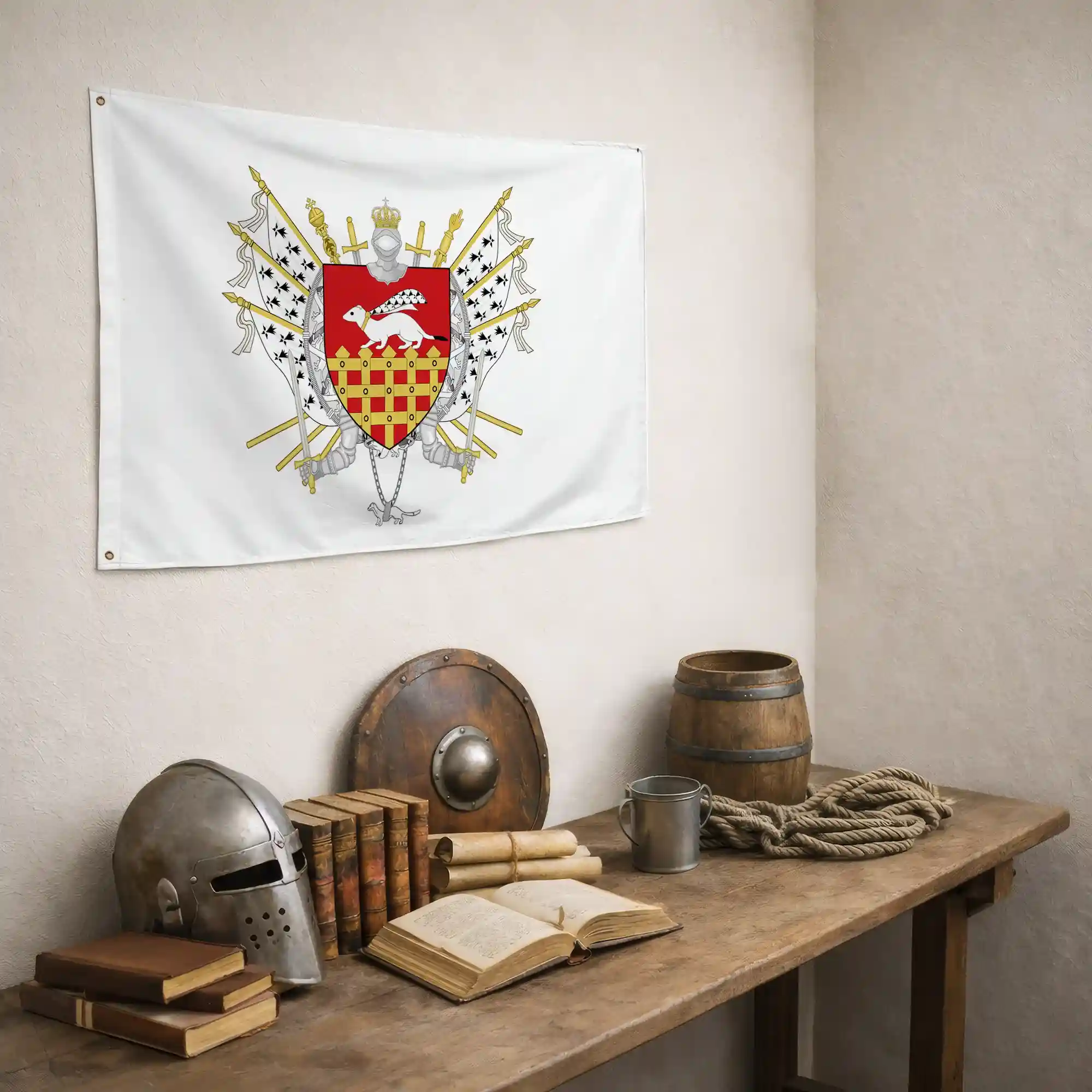 Drapeau - Blason de Saint-Malo - Image 5