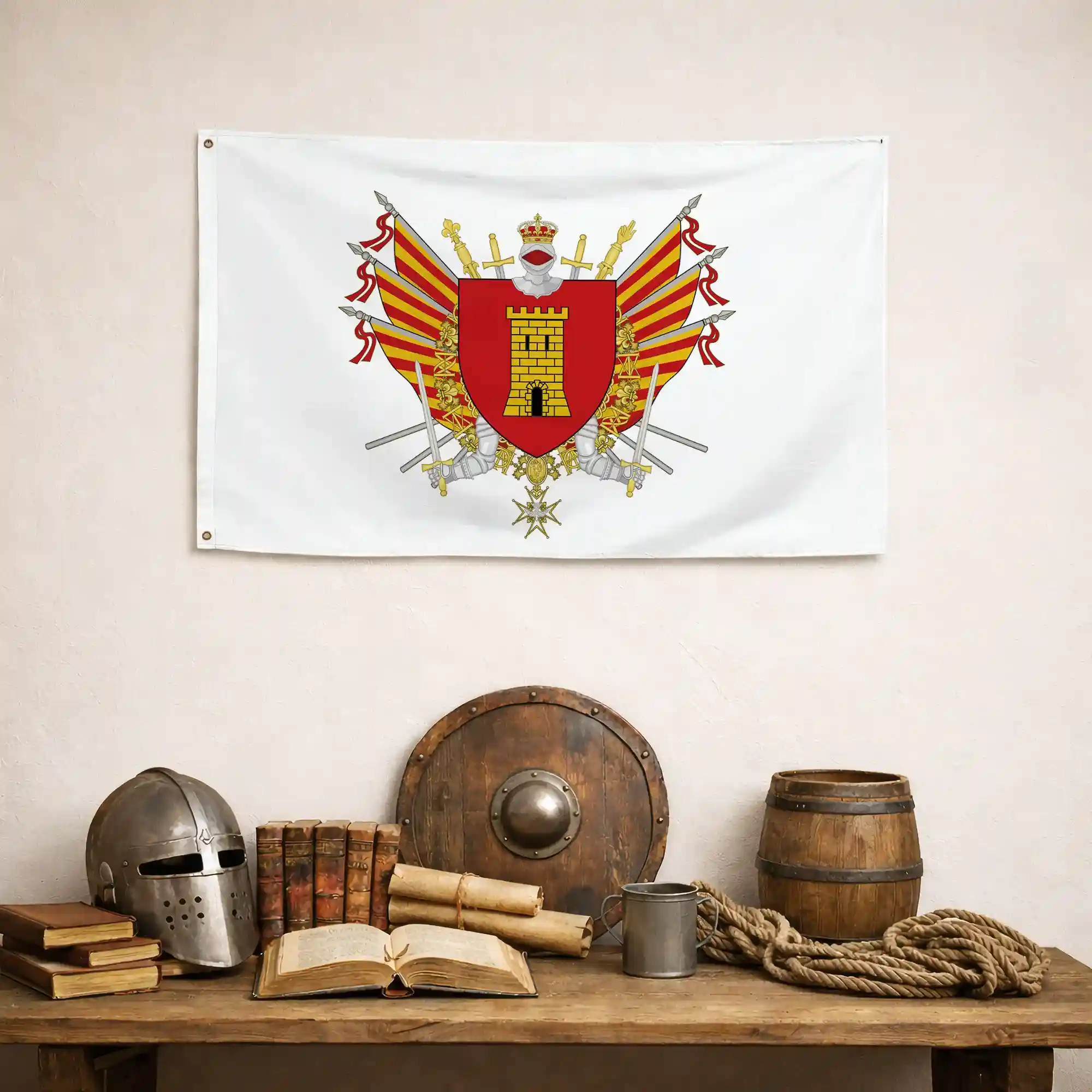 Drapeau - Blason de Saint-Maxime - Image 4