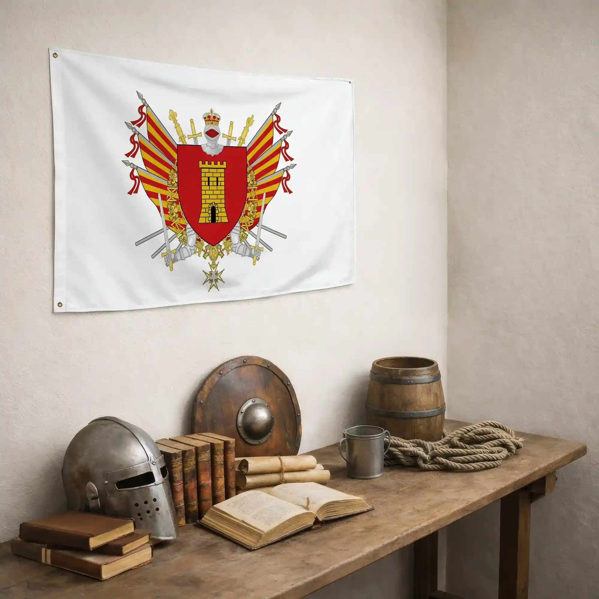 Drapeau - Blason de Saint-Maxime - Image 5