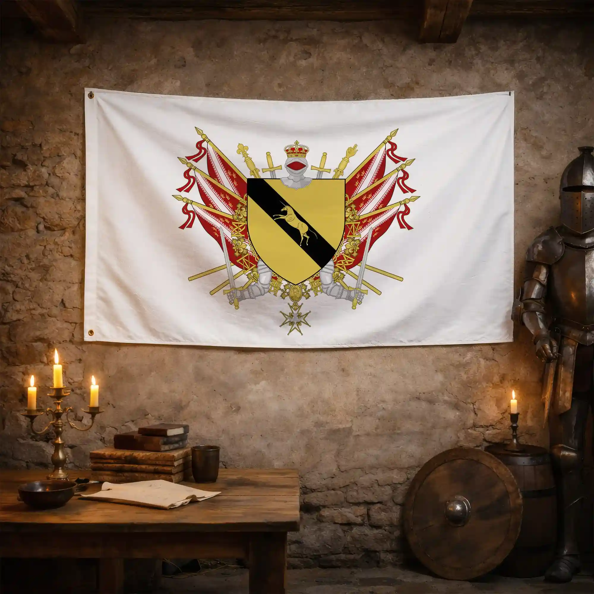 Drapeau - Blason de Saverne - Image 3