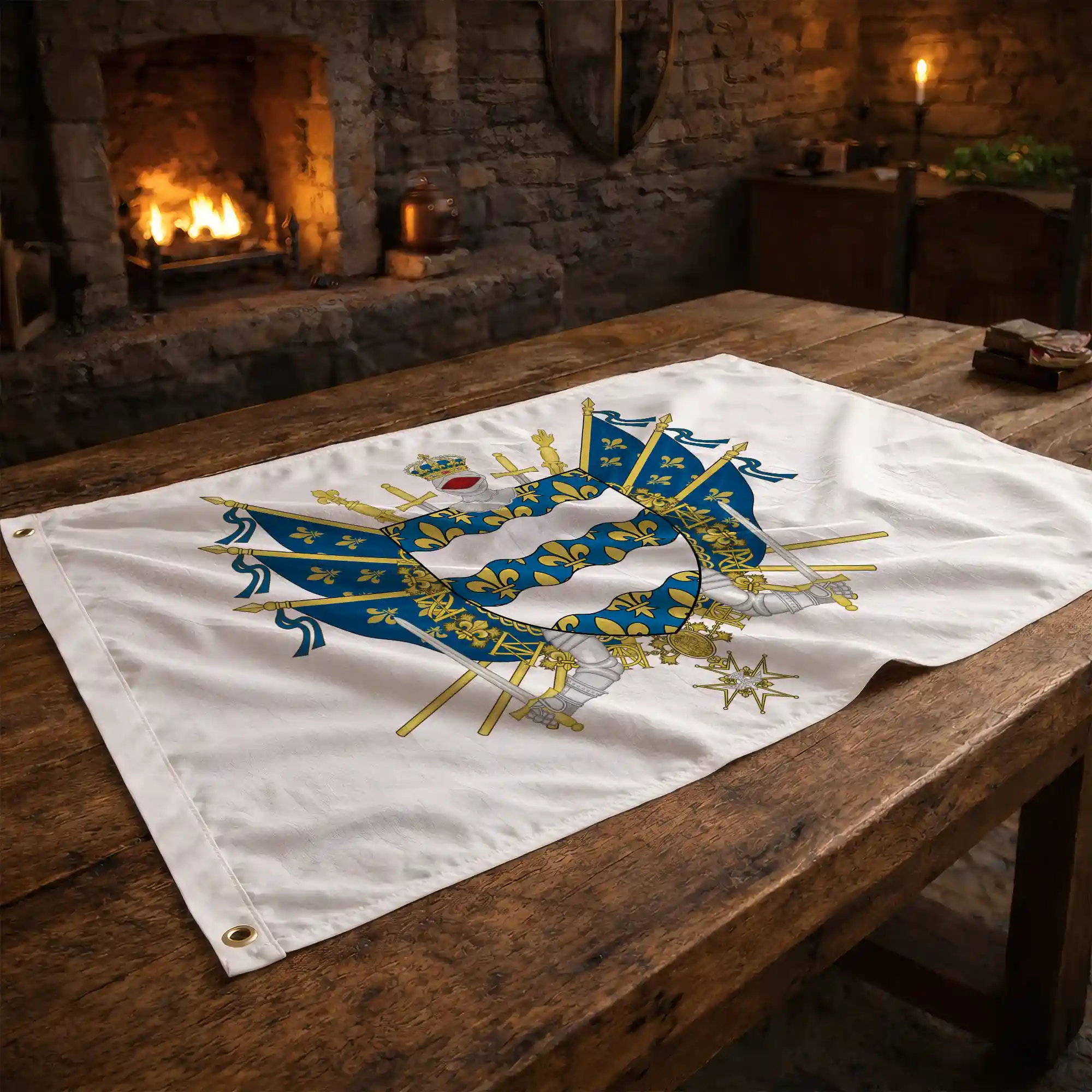 Drapeau - Blason de Seine-et-Marne (77) - Image 2