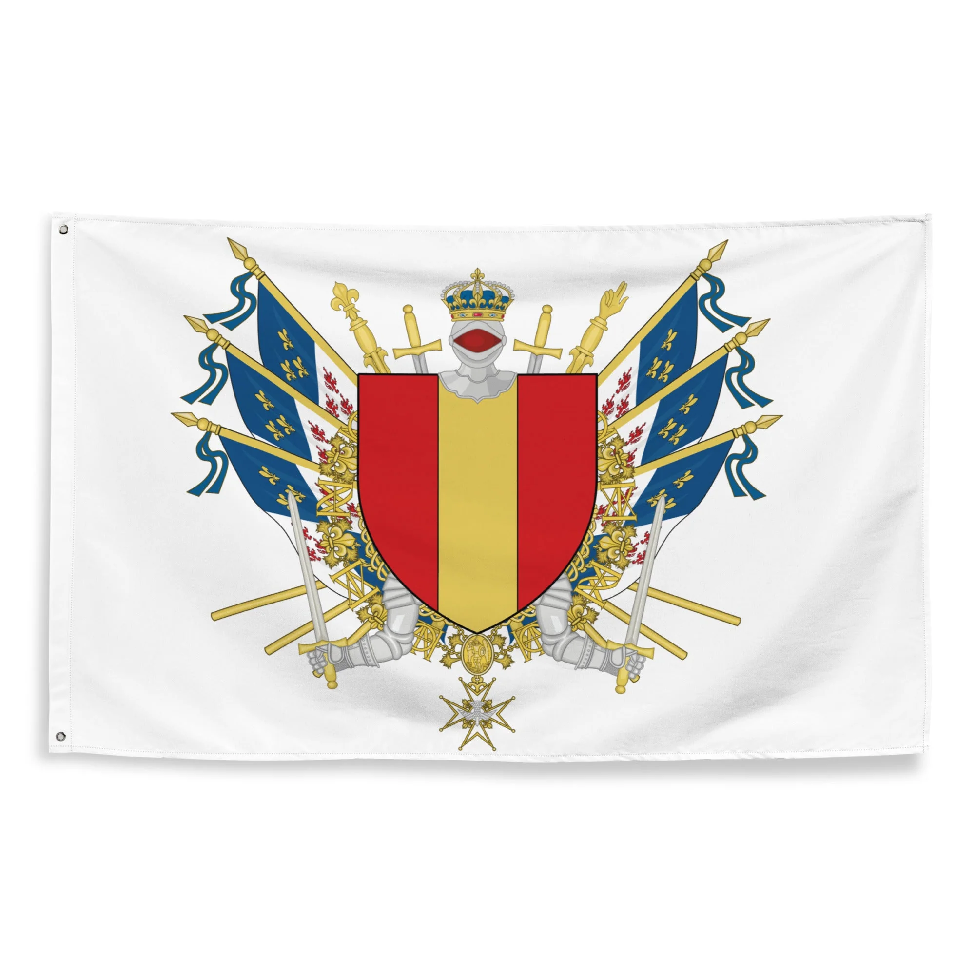 Drapeau - Blason de Senlis