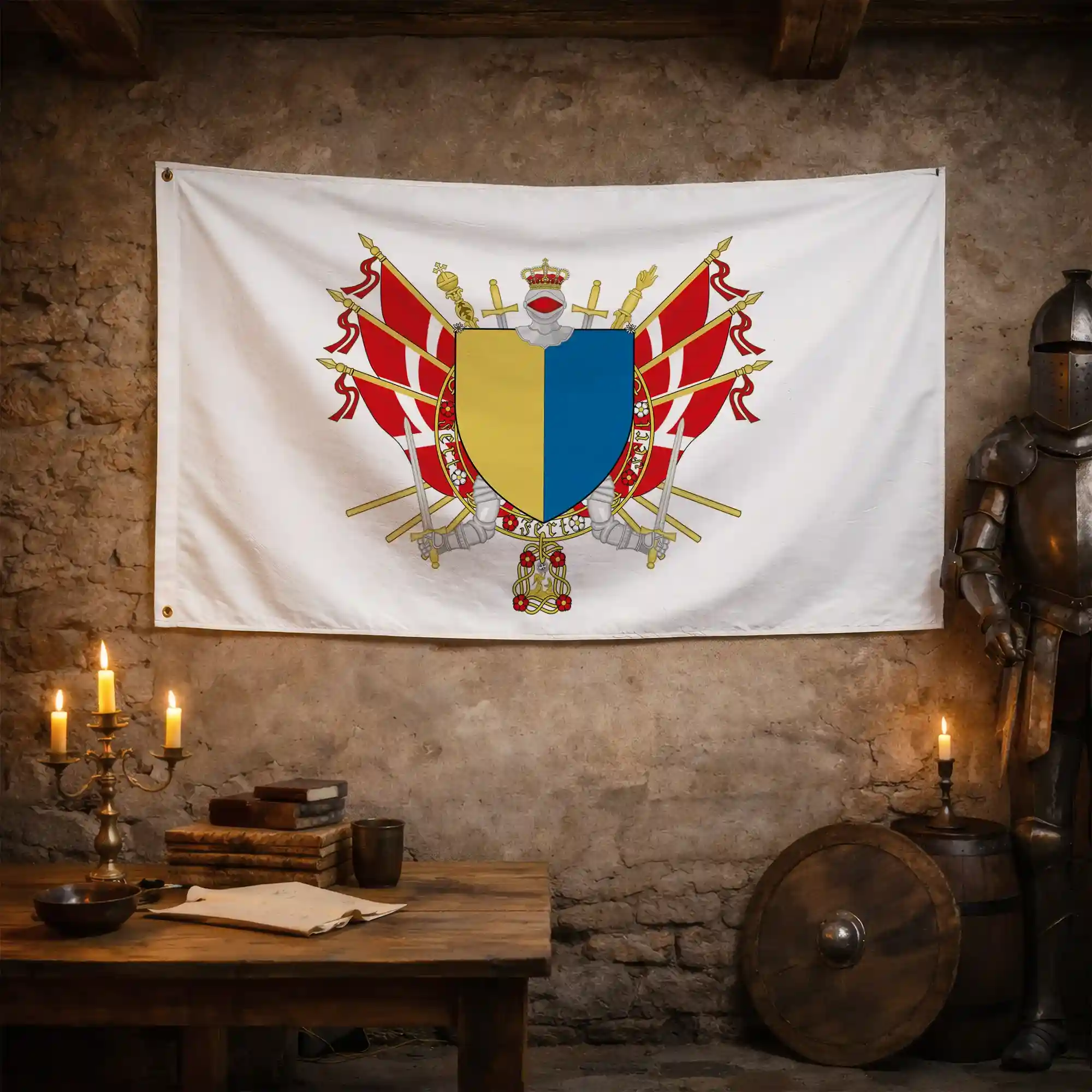 Drapeau - Blason de Thonon-les-Bains - Image 3