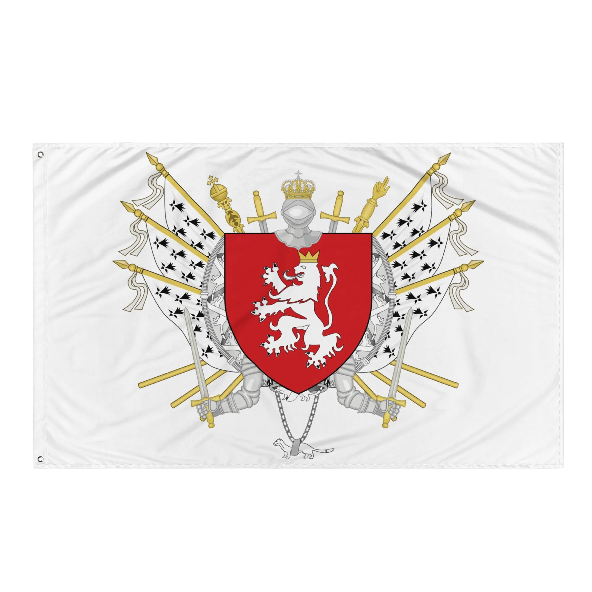 Drapeau - Blason de Vitré - Image 3