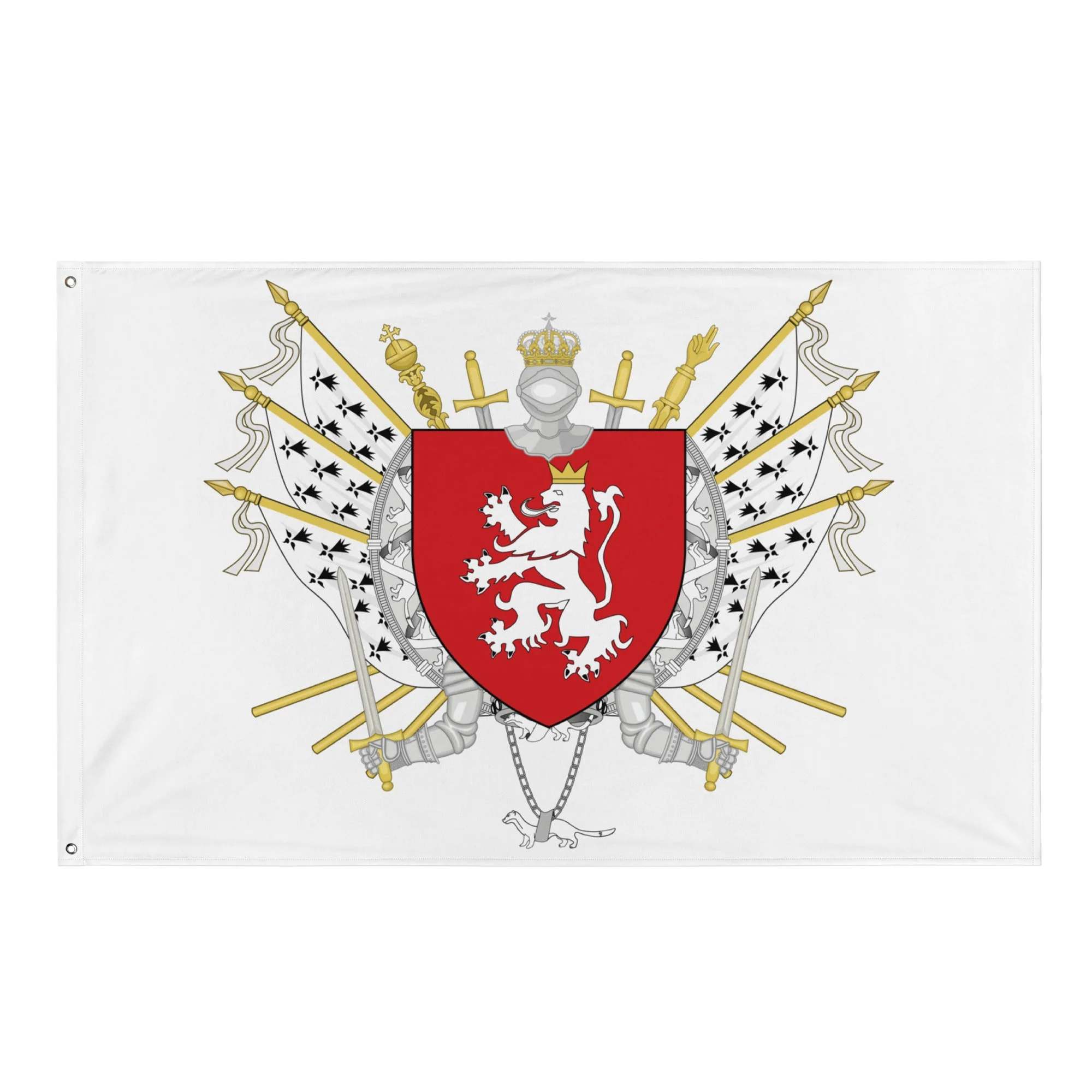 Drapeau - Blason de Vitré - Image 4