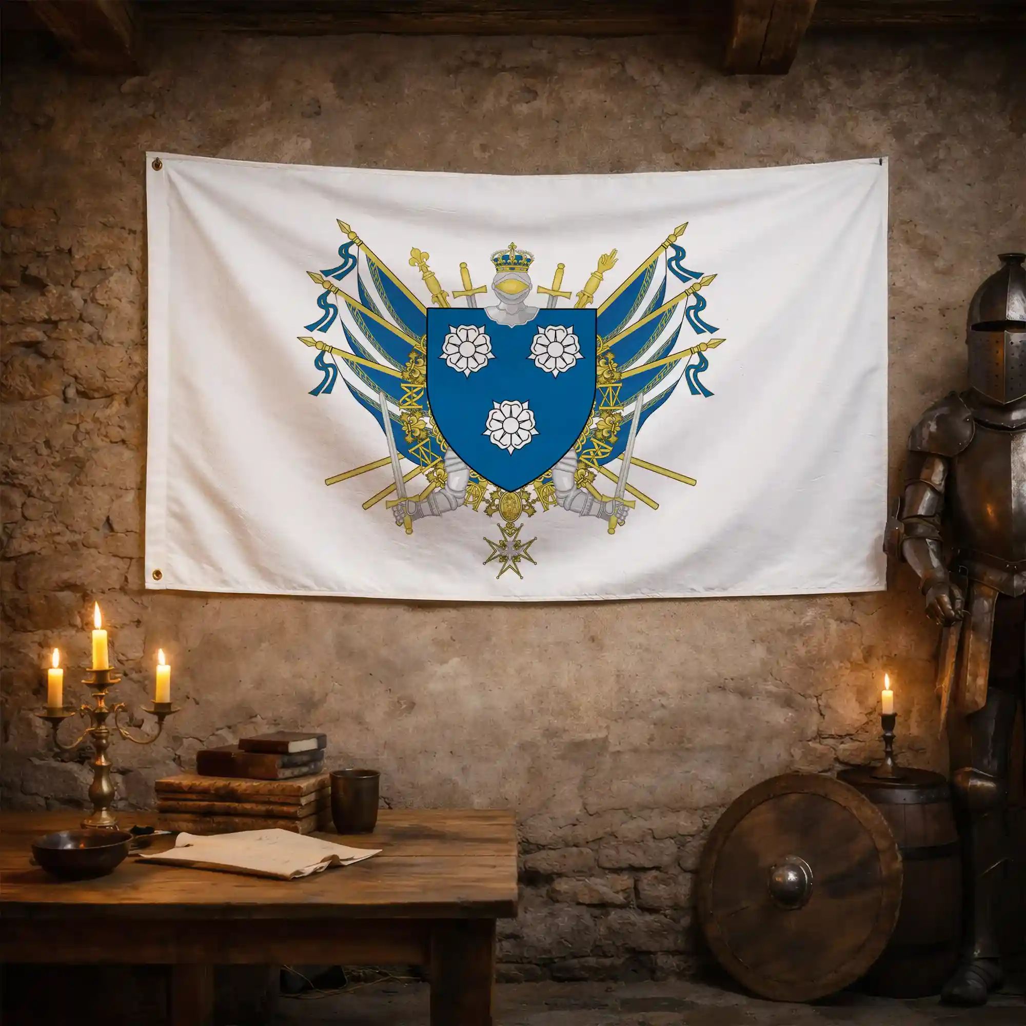 Drapeau - Blason d'Épernay - Image 3