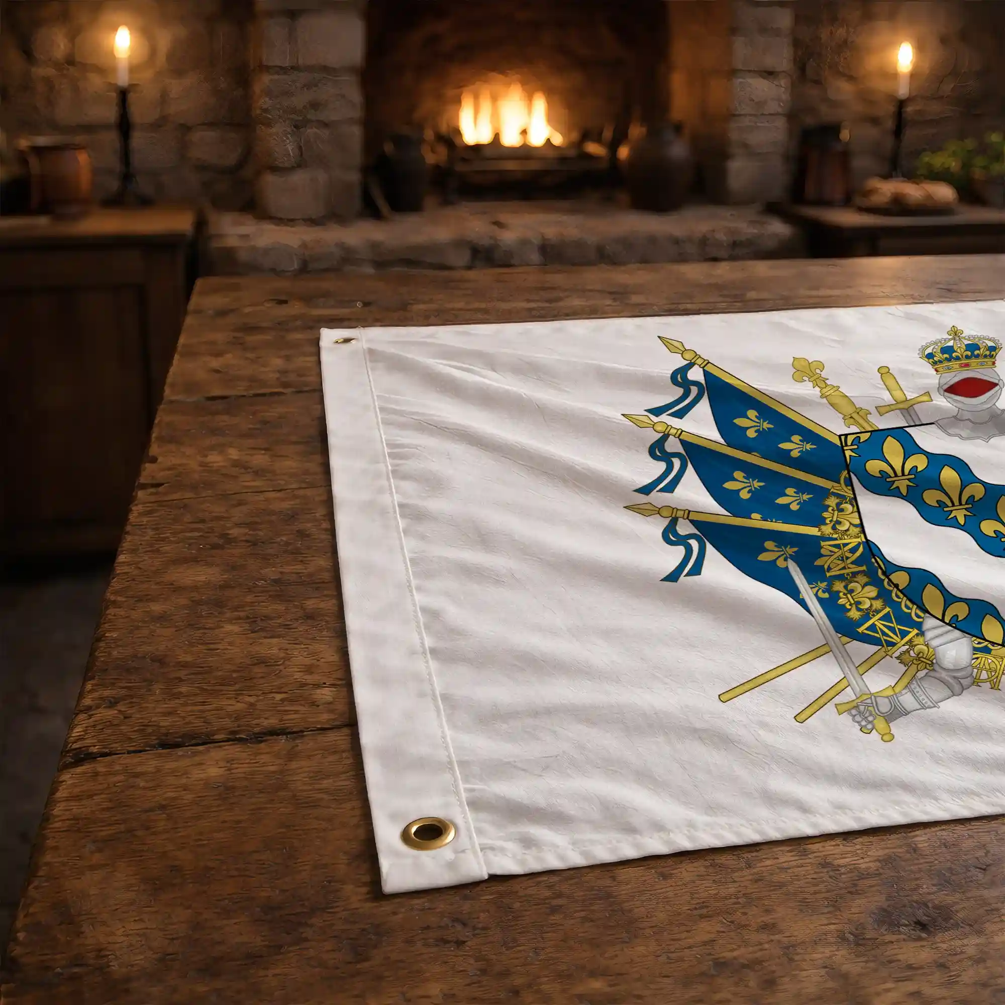 Drapeau - Blason des Yvelines (78) - Image 4