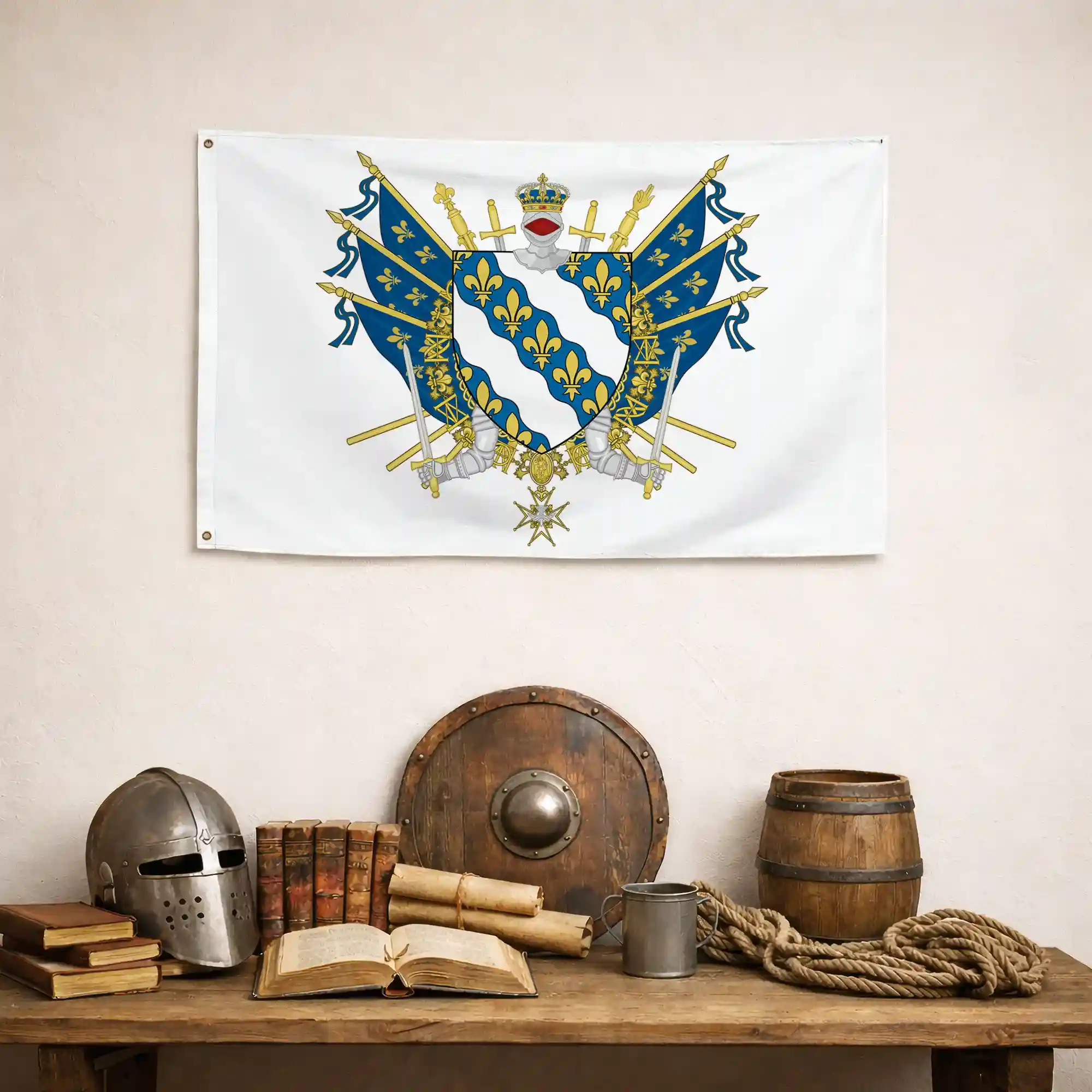 Drapeau - Blason des Yvelines (78) - Image 5