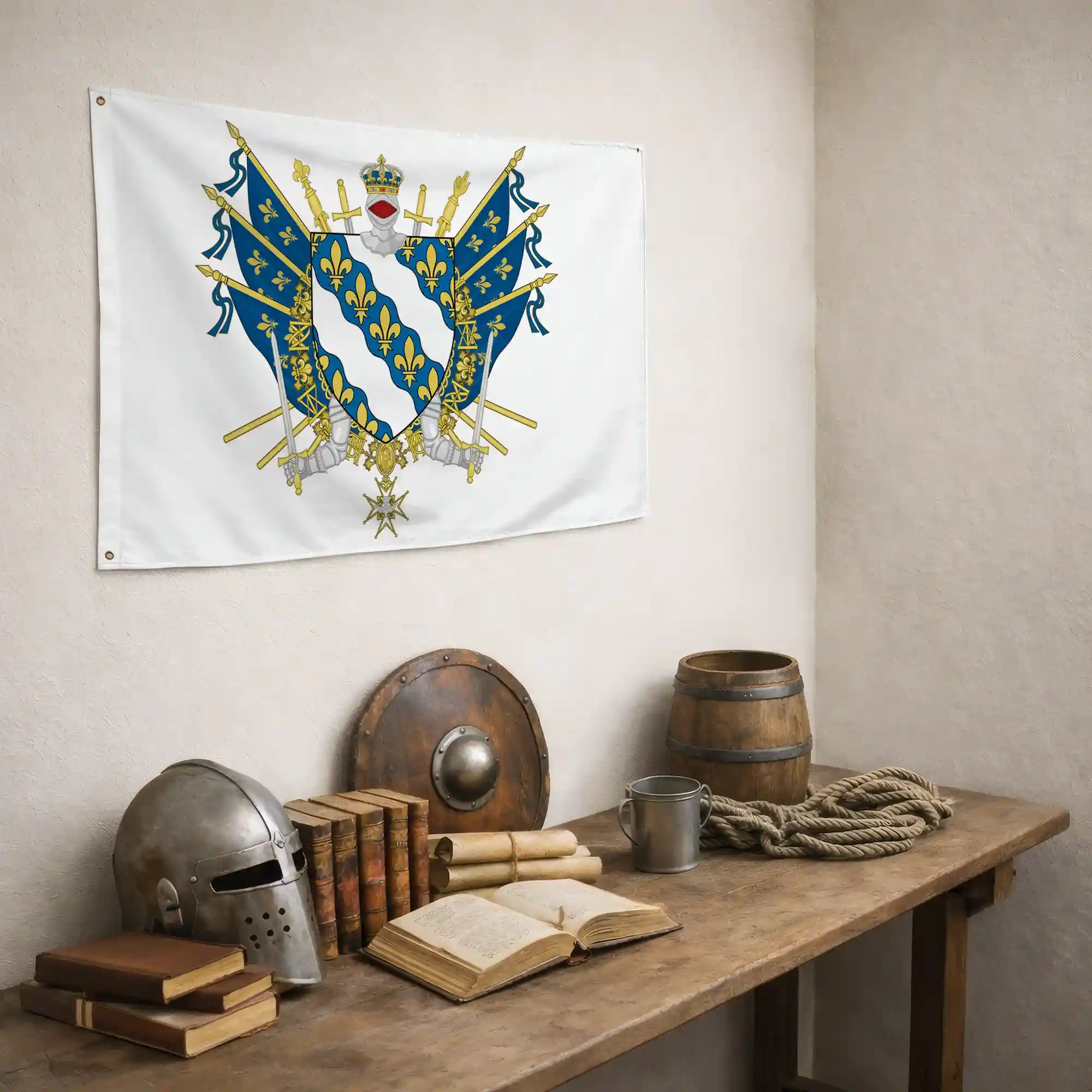 Drapeau - Blason des Yvelines (78) - Image 6